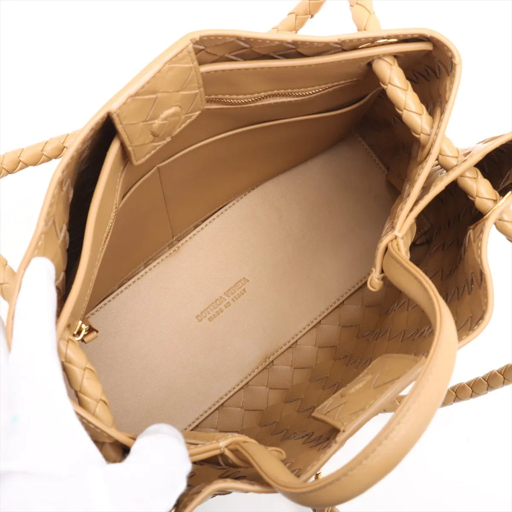 Bottega Andiamo Tan Medium