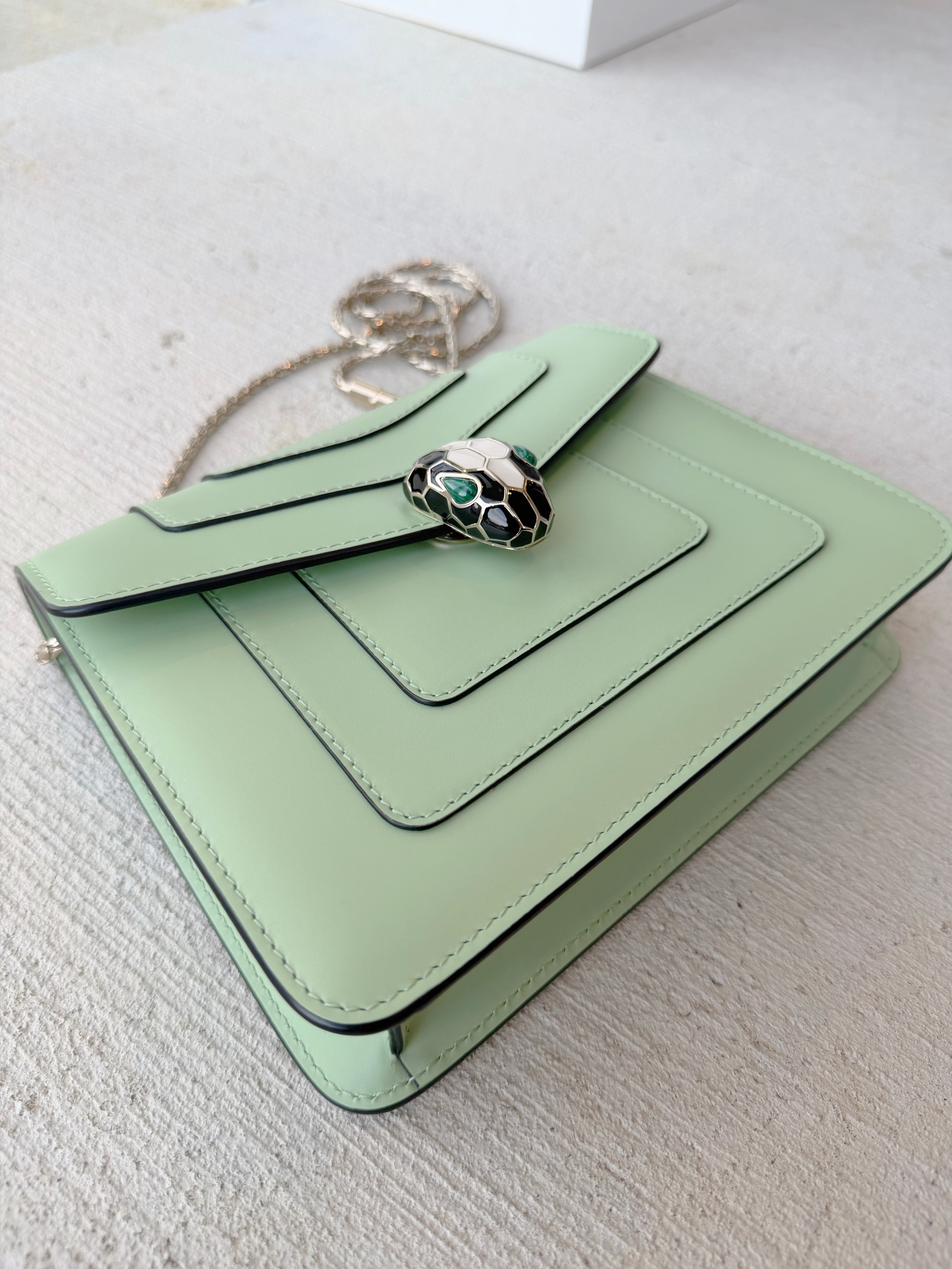 Bvlgari Small Forever Serpenti Green