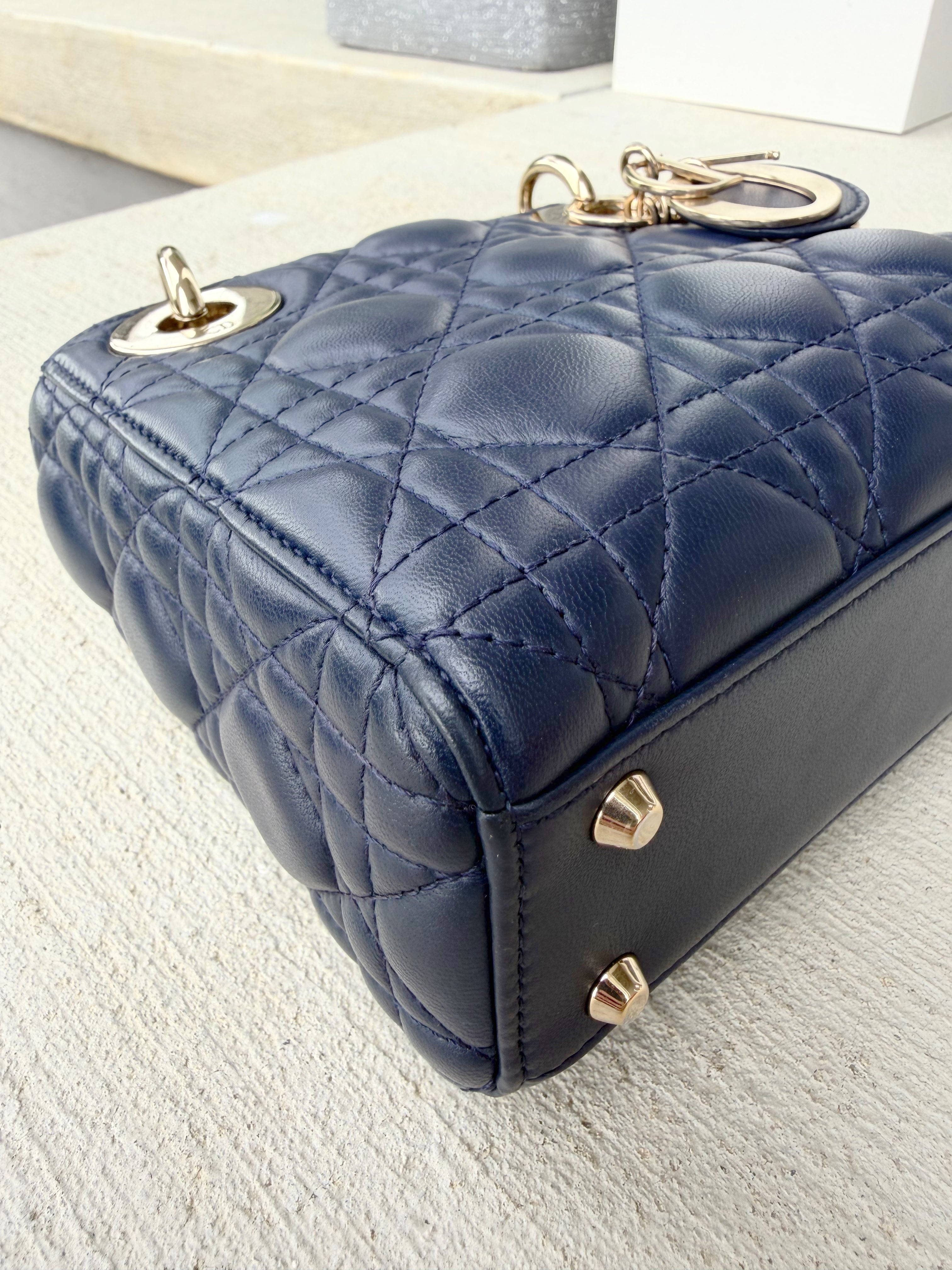 Christian Dior Mini Navy Blue
