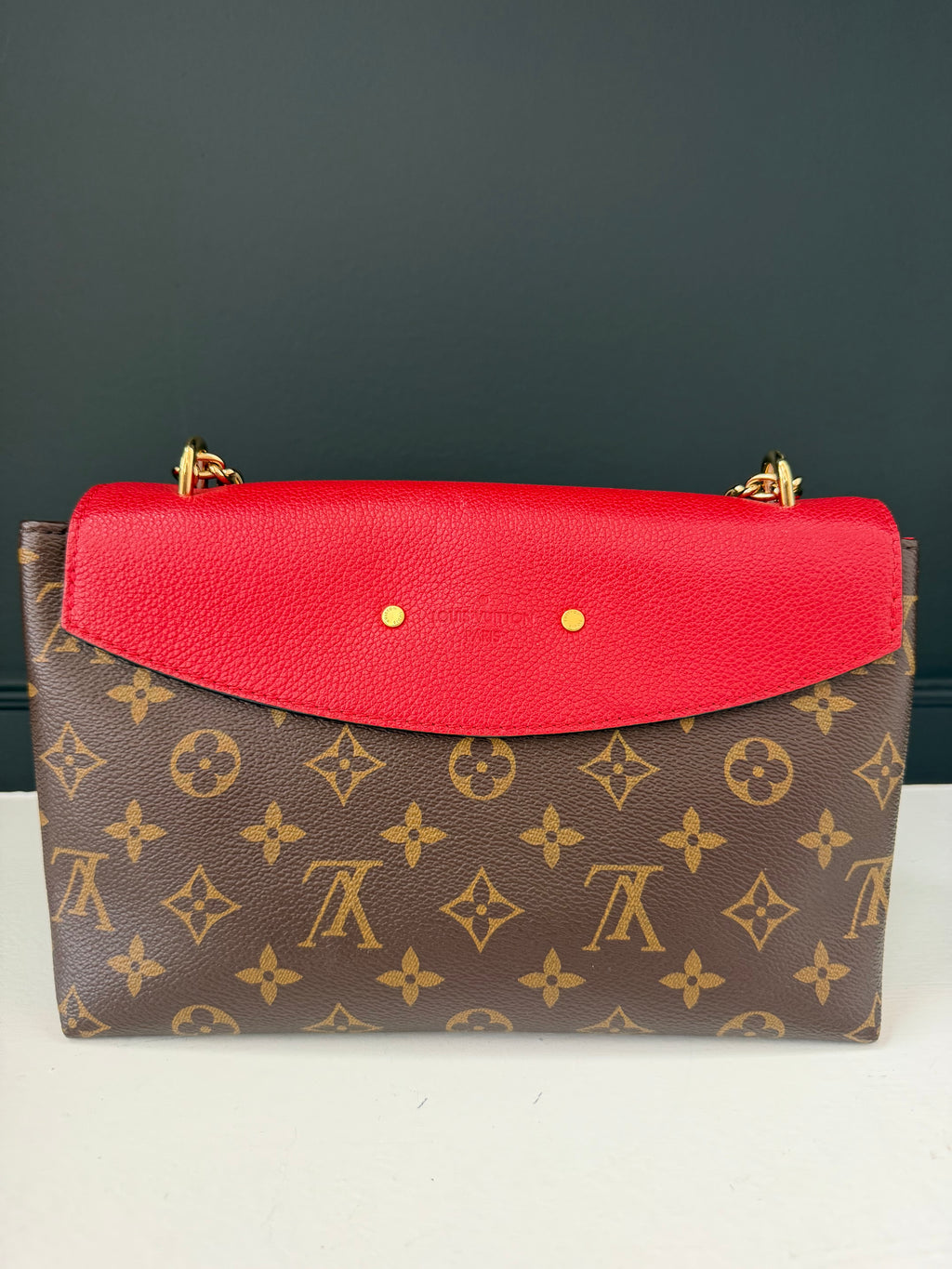 Louis Vuitton Saint Placide Red