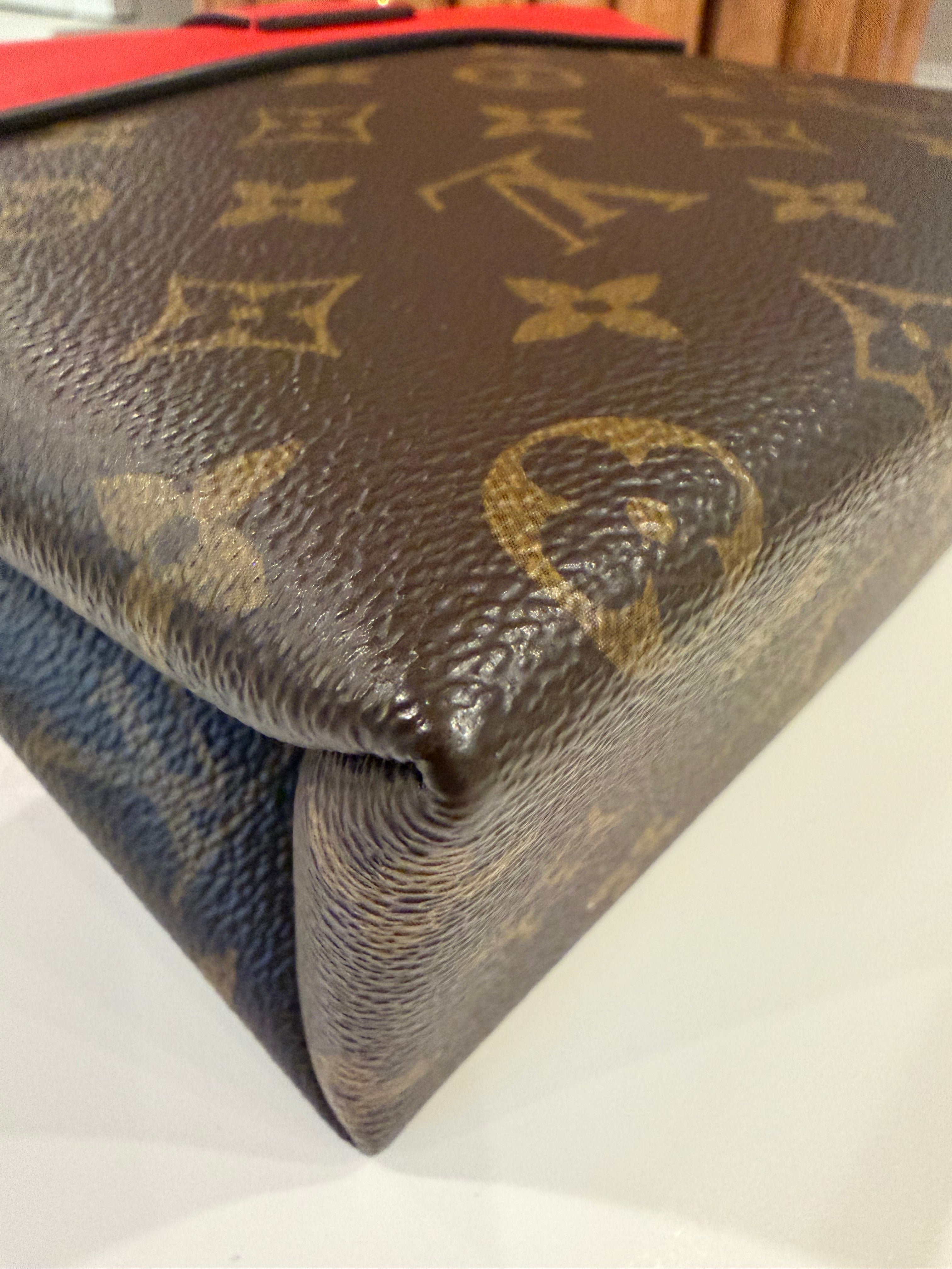 Louis Vuitton Red Locky