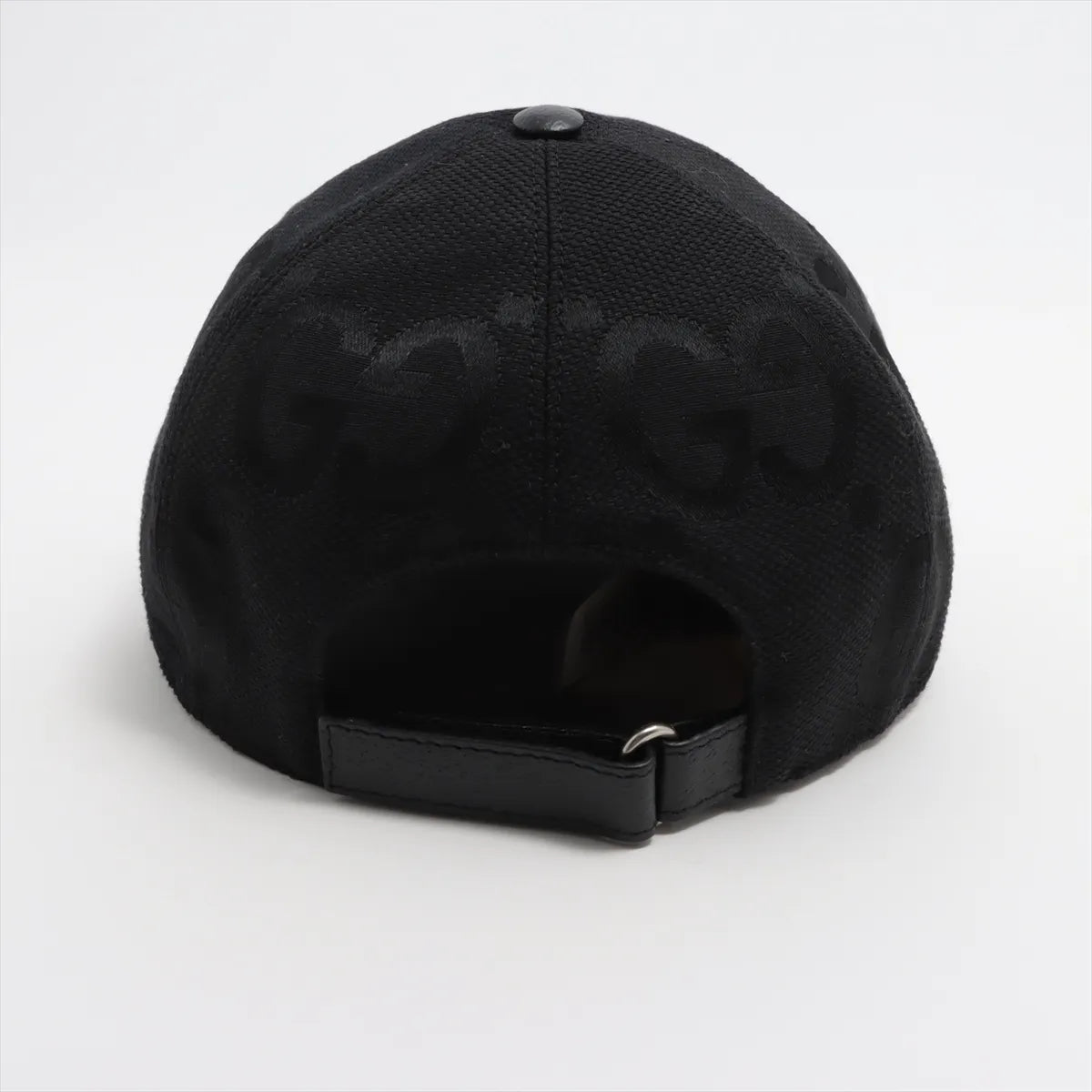 Gucci GG Cap Large Cotton & Polyester Black