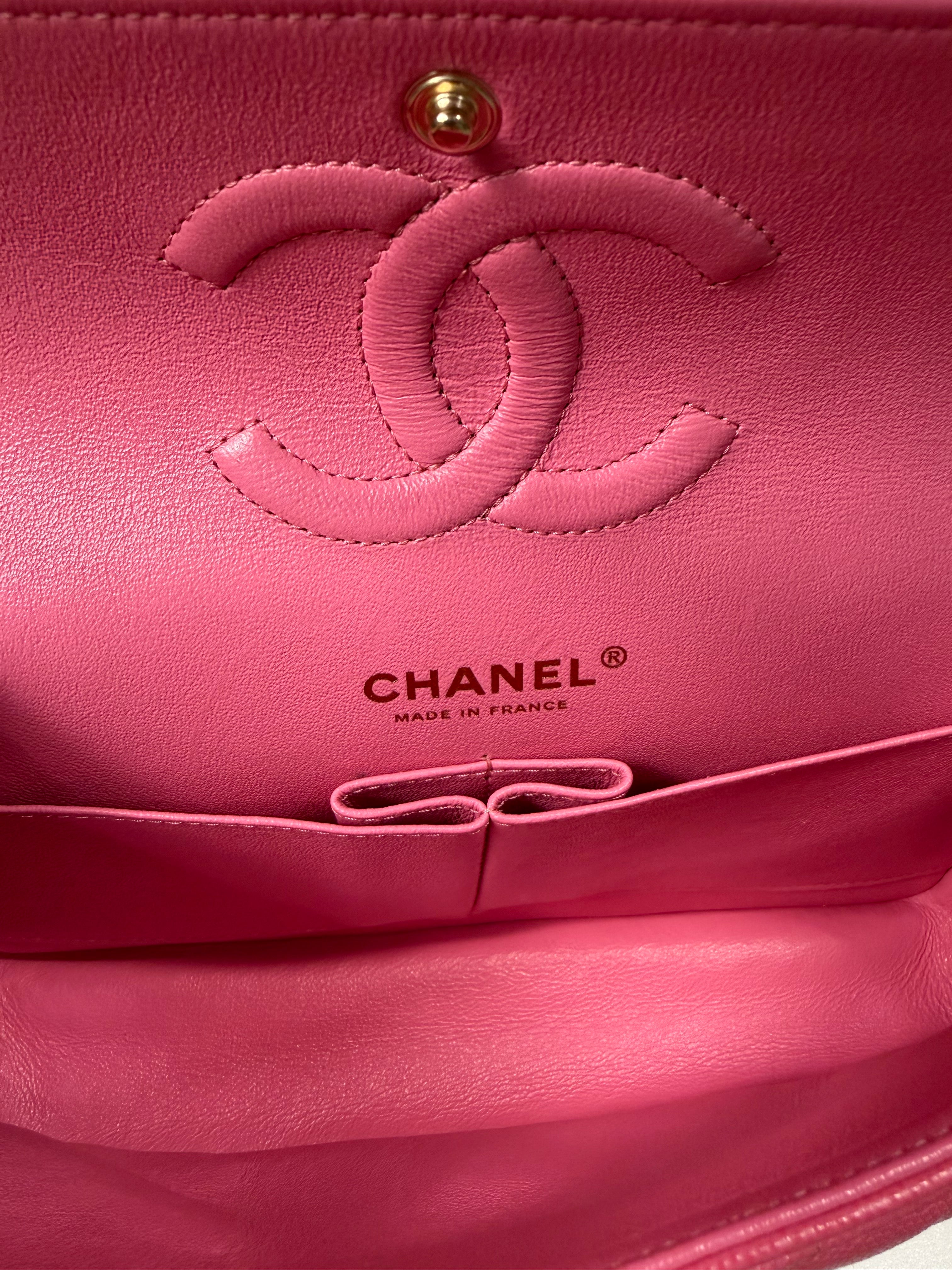 Chanel Medium Double Flap Caviar