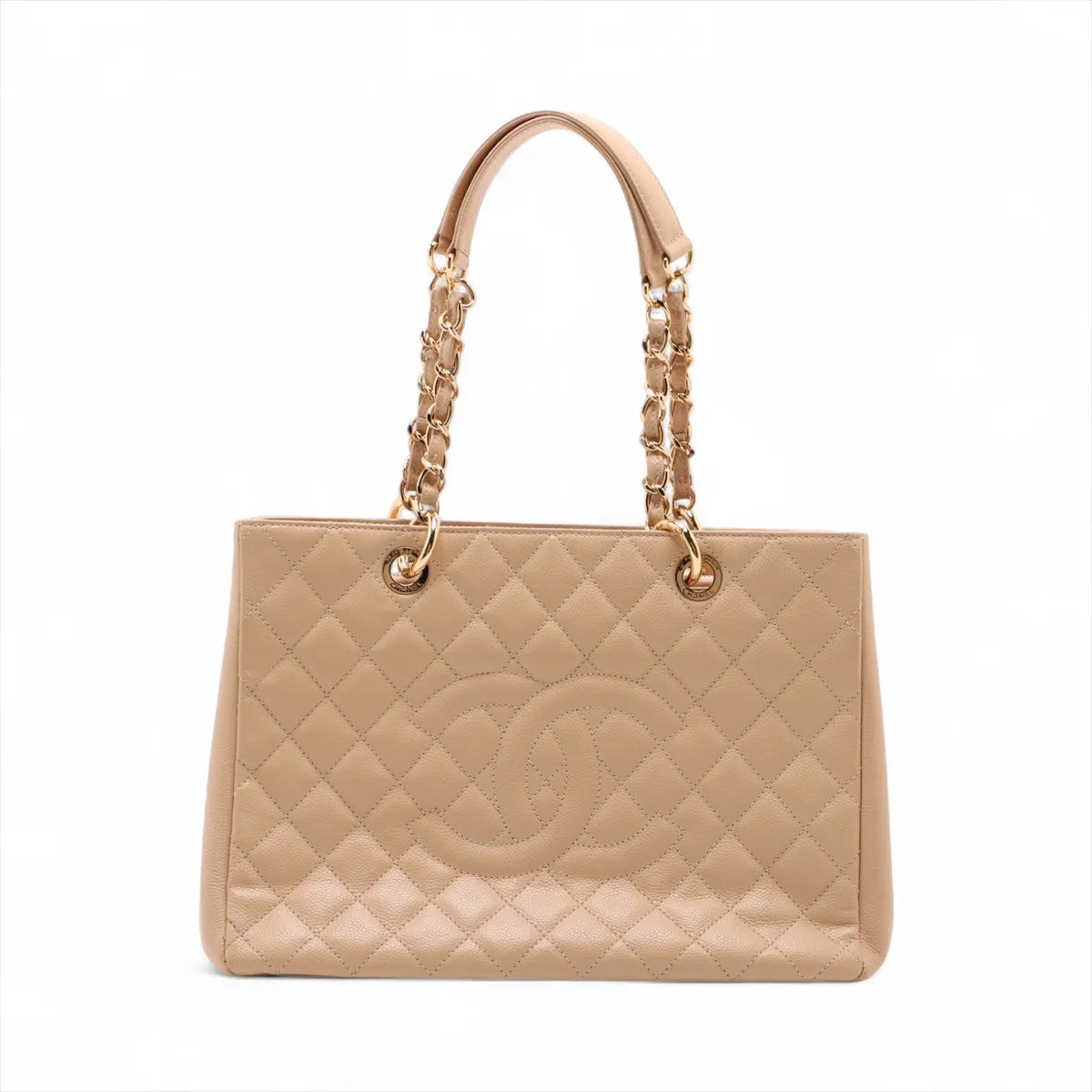 Chanel GST Caviar Tote Bag Beige