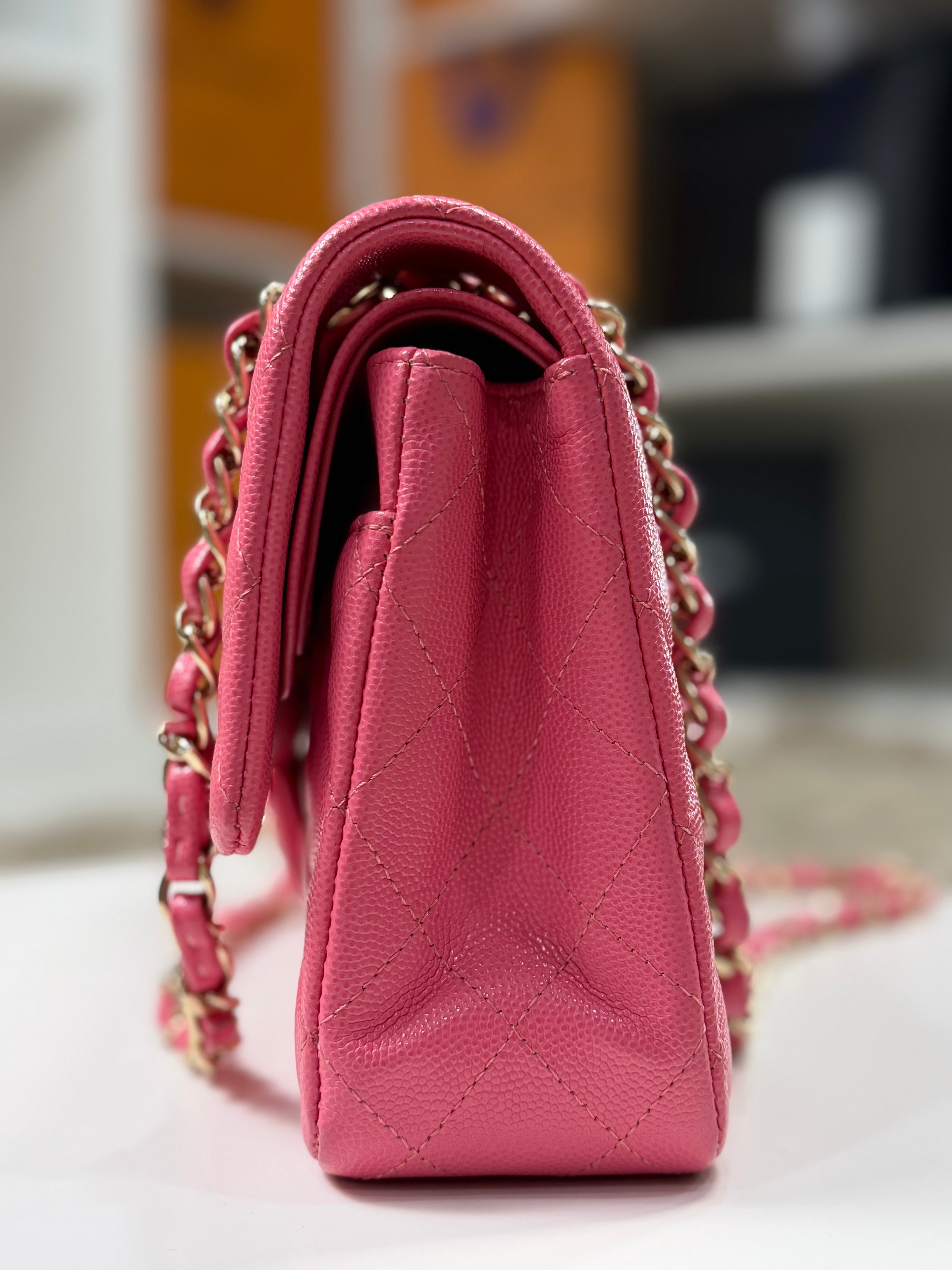 Chanel Medium Double Flap Caviar