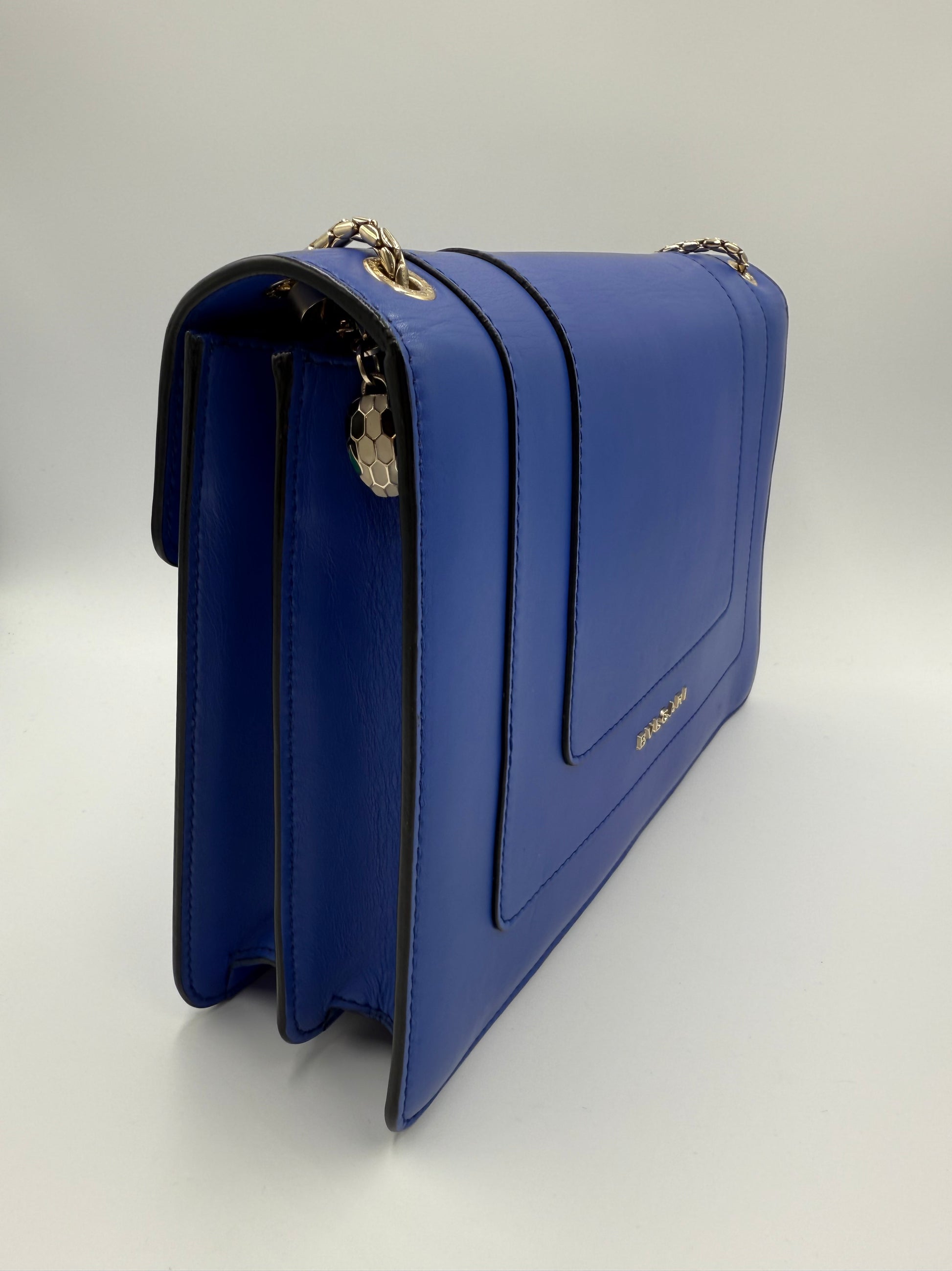 Bvlgari Blue Shoulder Bag