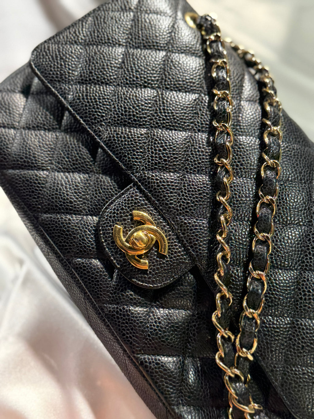 Chanel Black Medium Double Flap