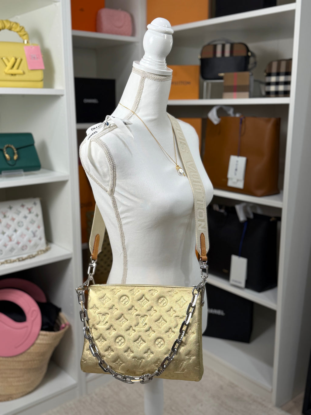 Louis Vuitton Coussin Gold MM