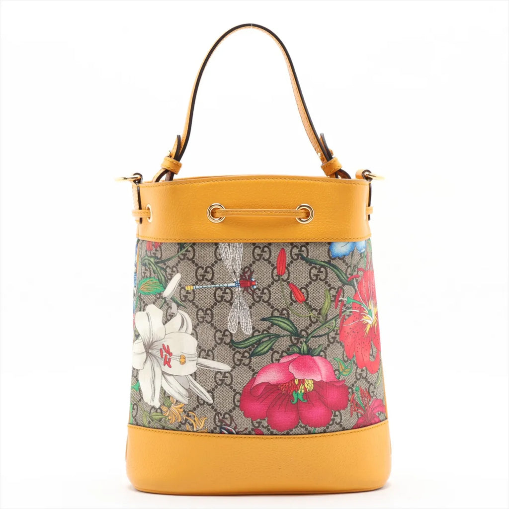 Gucci Floral Bucket/Crossbody