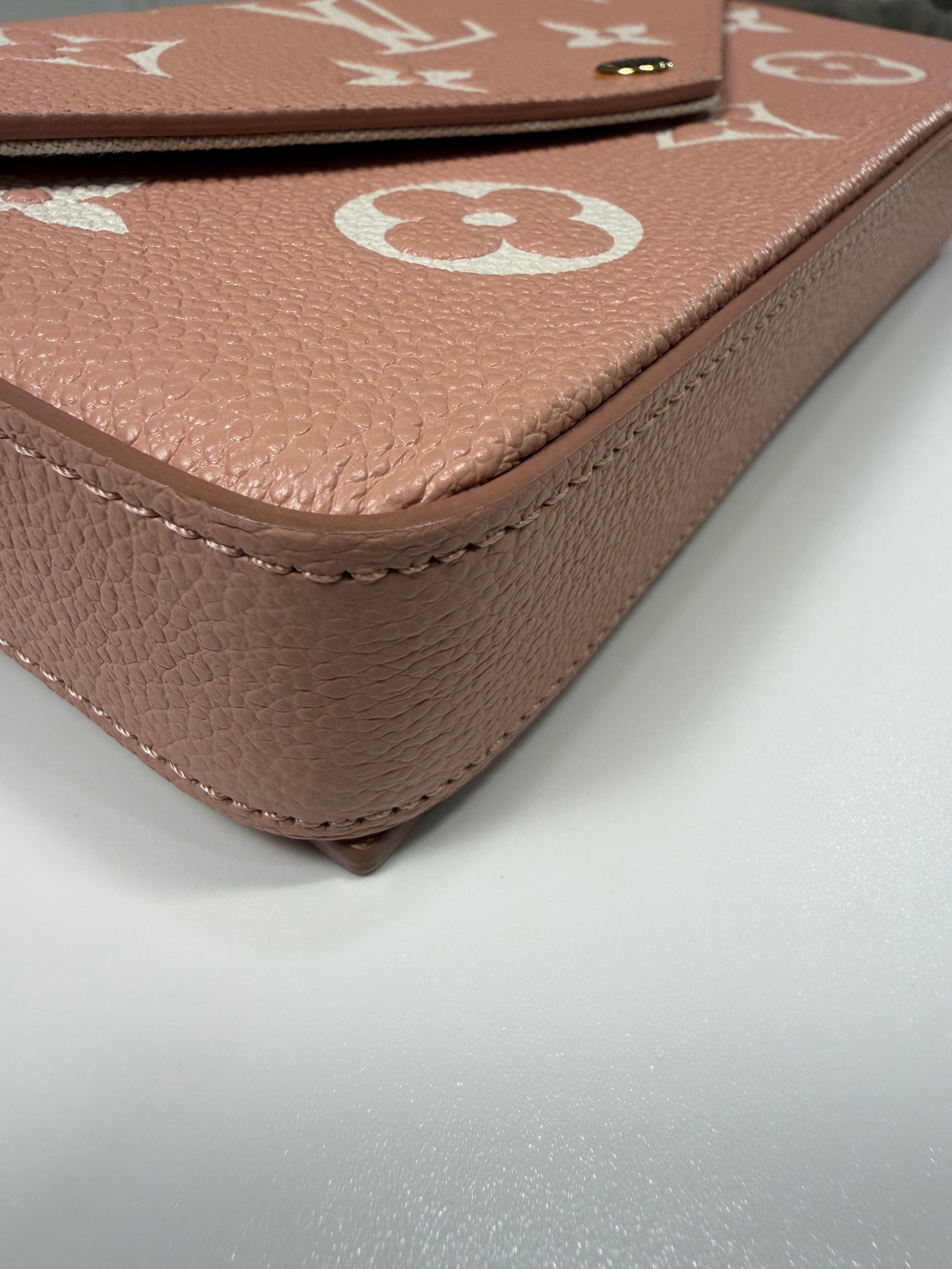 Louis Vuitton Felicie Bi Color