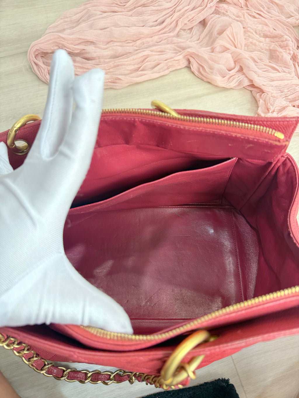 Chanel GST Raspberry