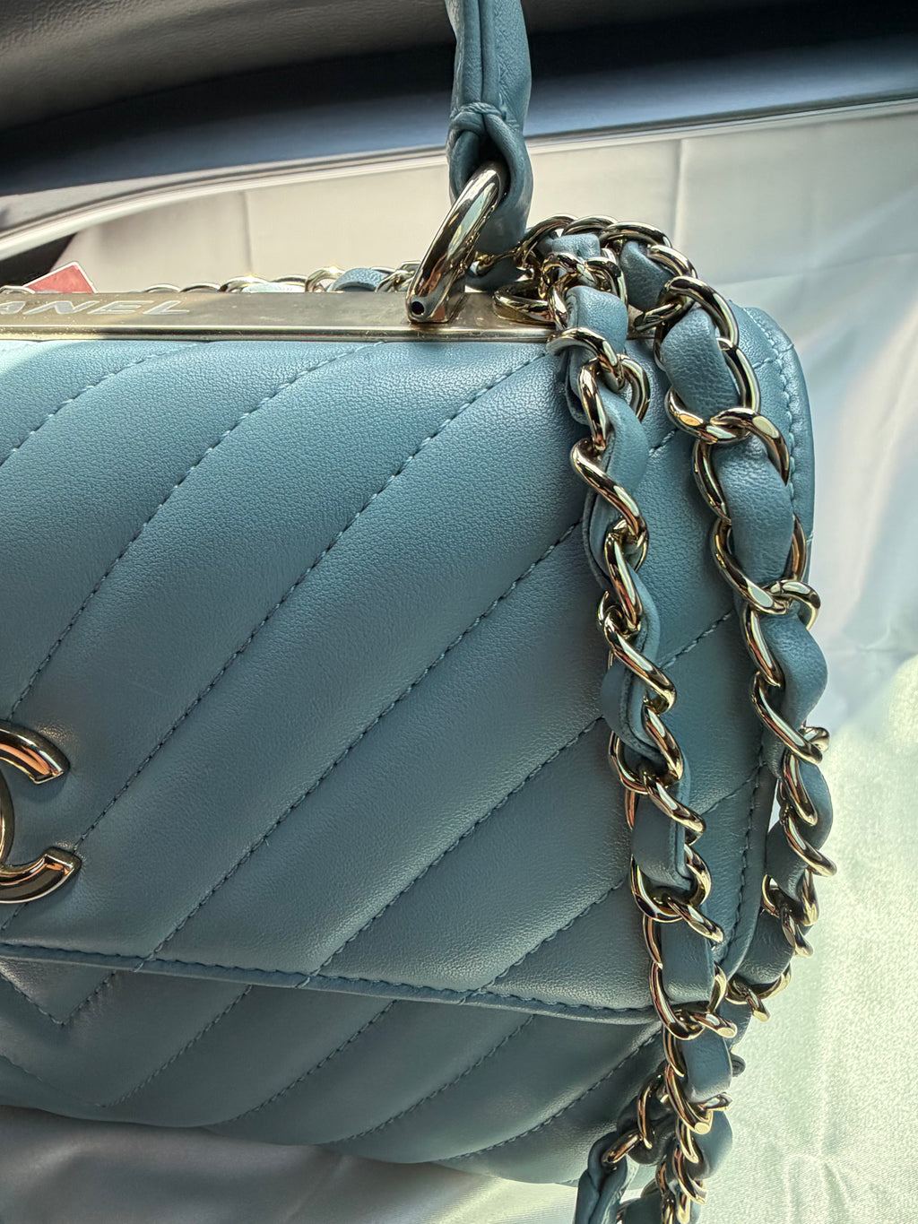 Chanel Trendy Small Blue