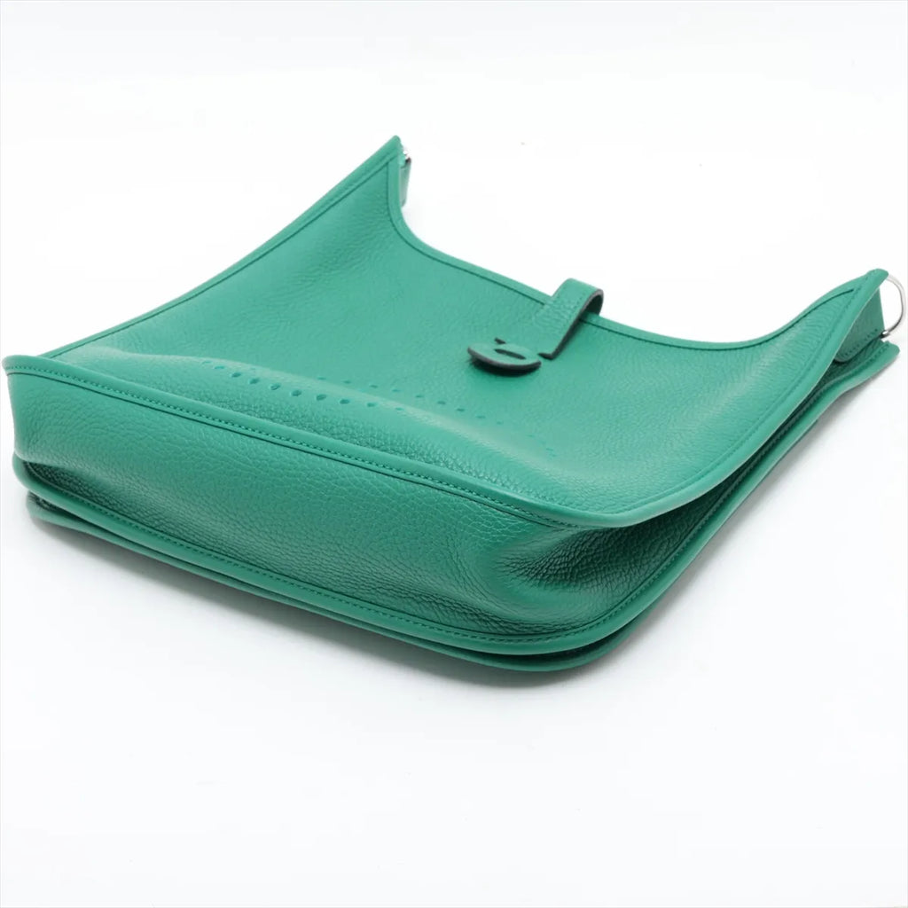Hermes Evelyn III 29 PM Taurillon Clemence Vert Vertigo Stamp A
