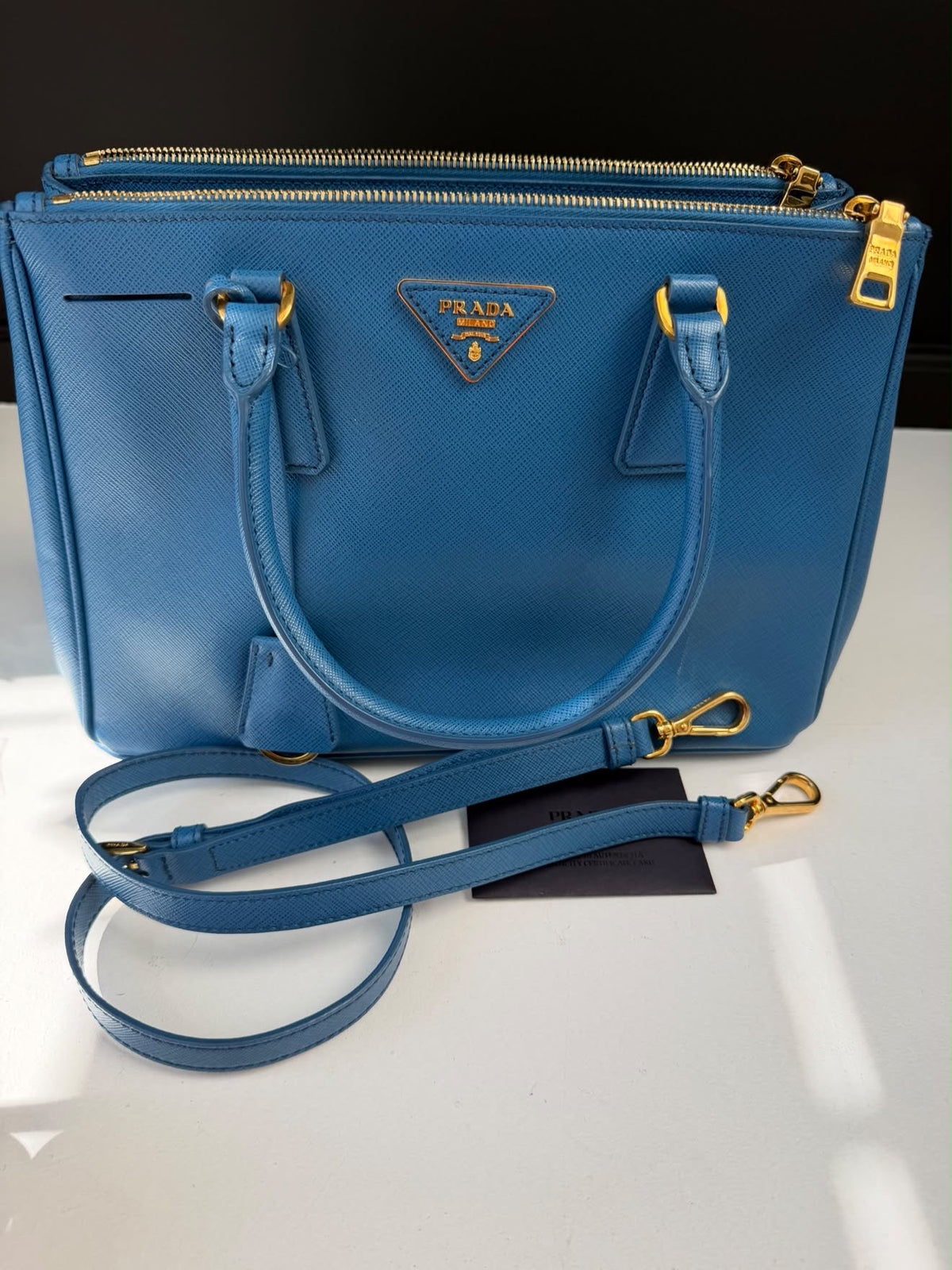 Prada Blue Galleria
