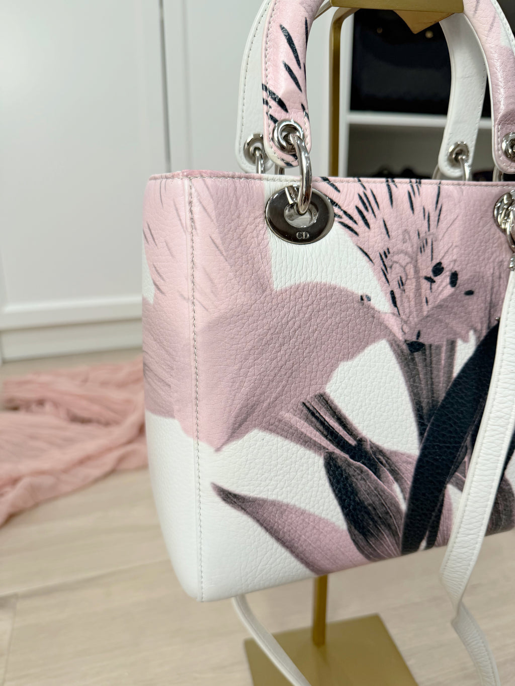 Christian Dior Deerskin Medium Lady