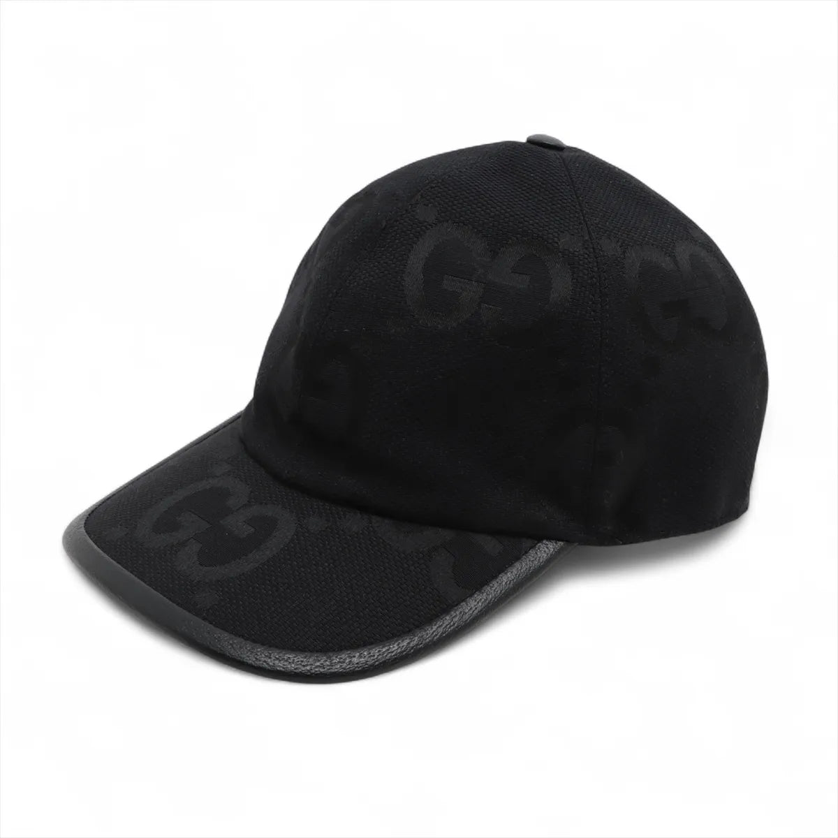 Gucci GG Cap Large Cotton & Polyester Black