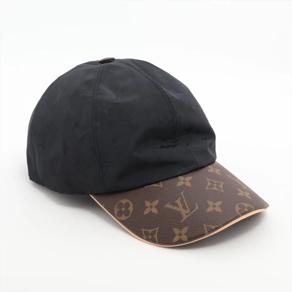 Louis Vuitton Cap Get Lady Cap L Polyester x silk Black