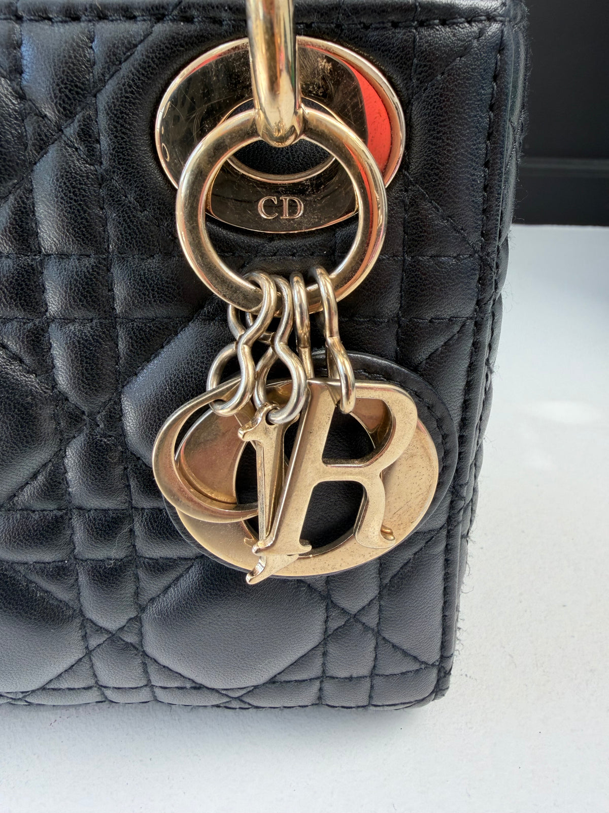 Christian Dior Lady Mini Black