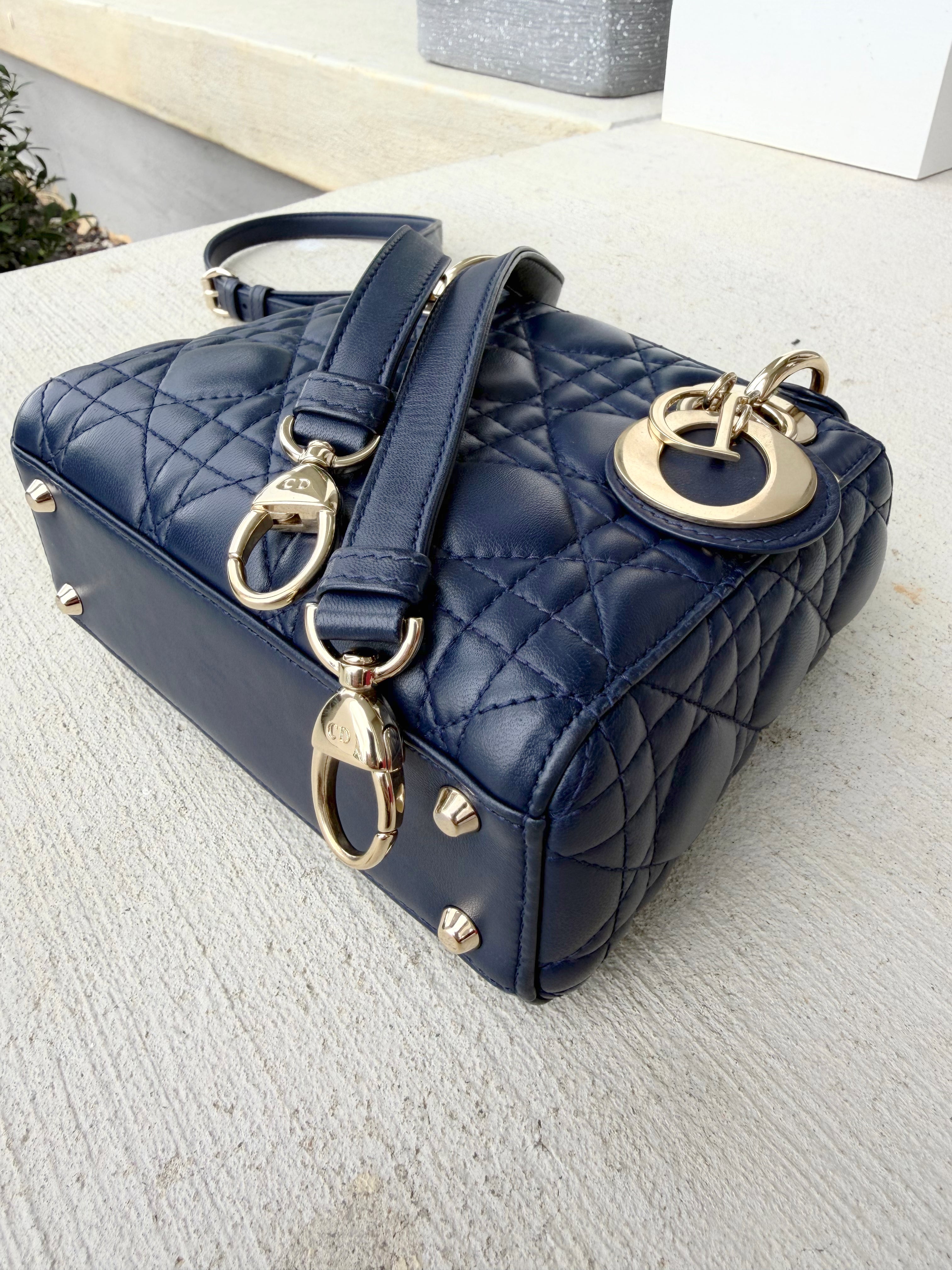 Christian Dior Mini Navy Blue