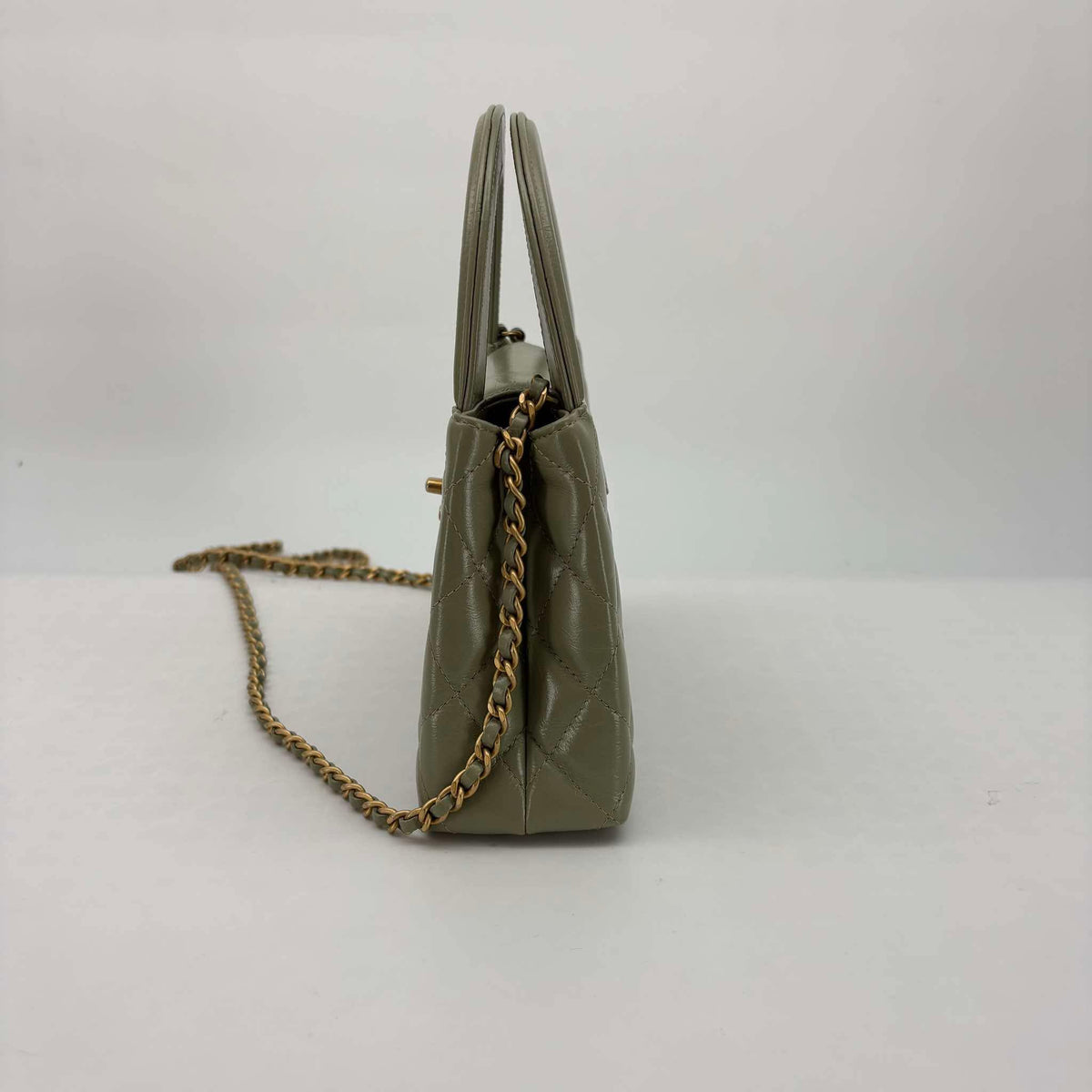 Chanel Kelly Sage Green