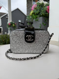 Chanel Crossbody Patent Black