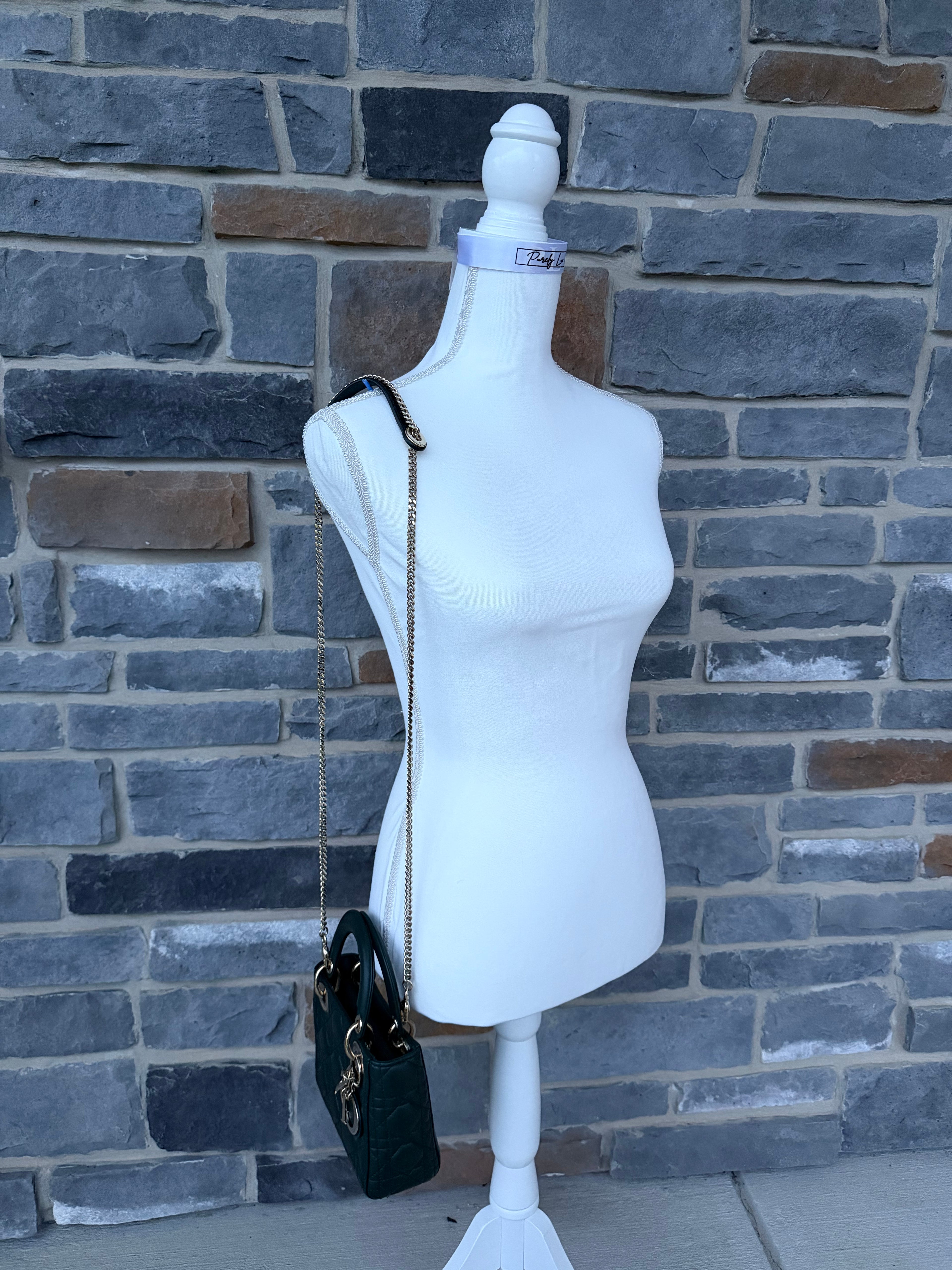 Christian Dior Mini Lady Dior Green