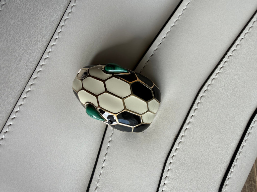 Bvlgari Medium Serpenti White
