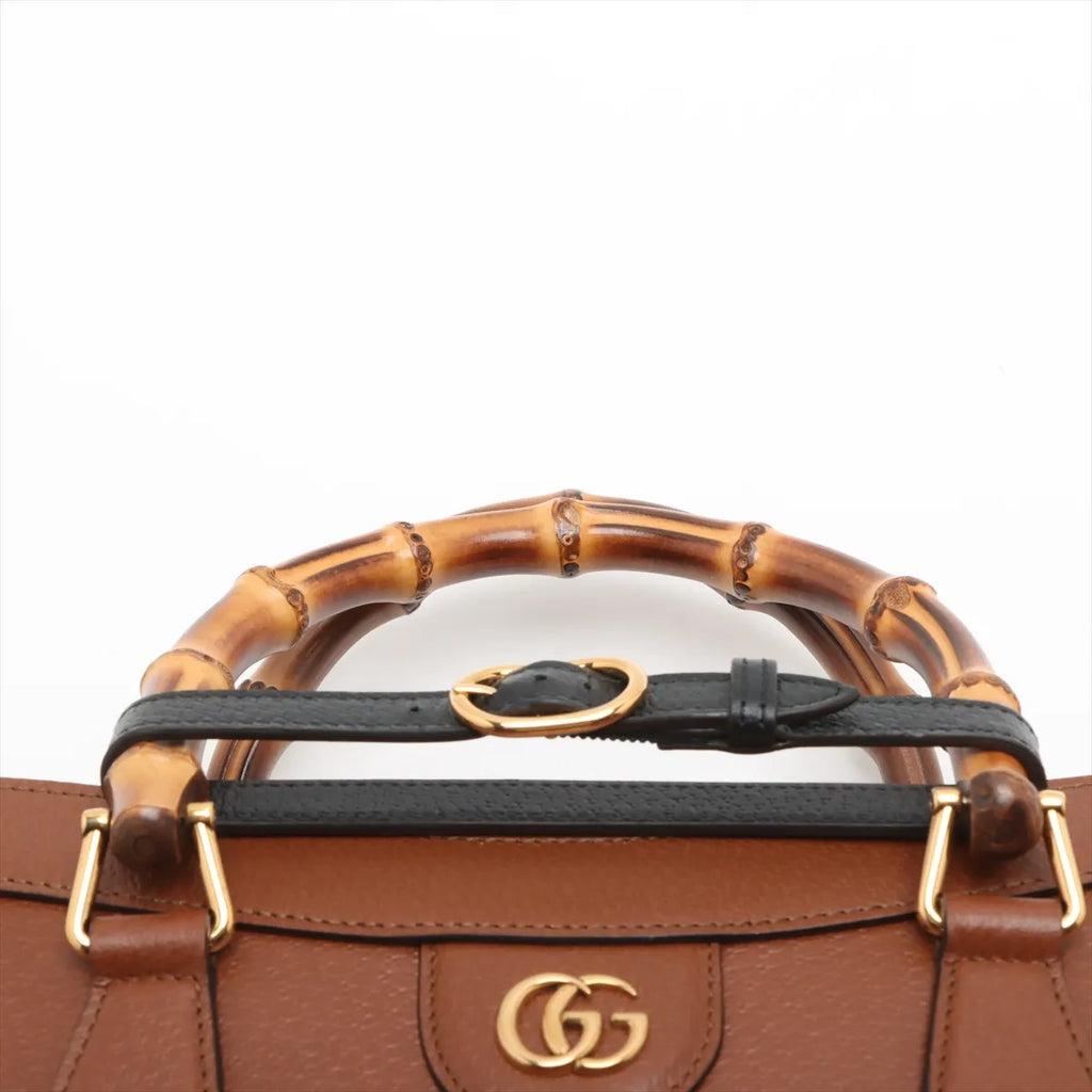 Gucci Bamboo Diana Medium Brown