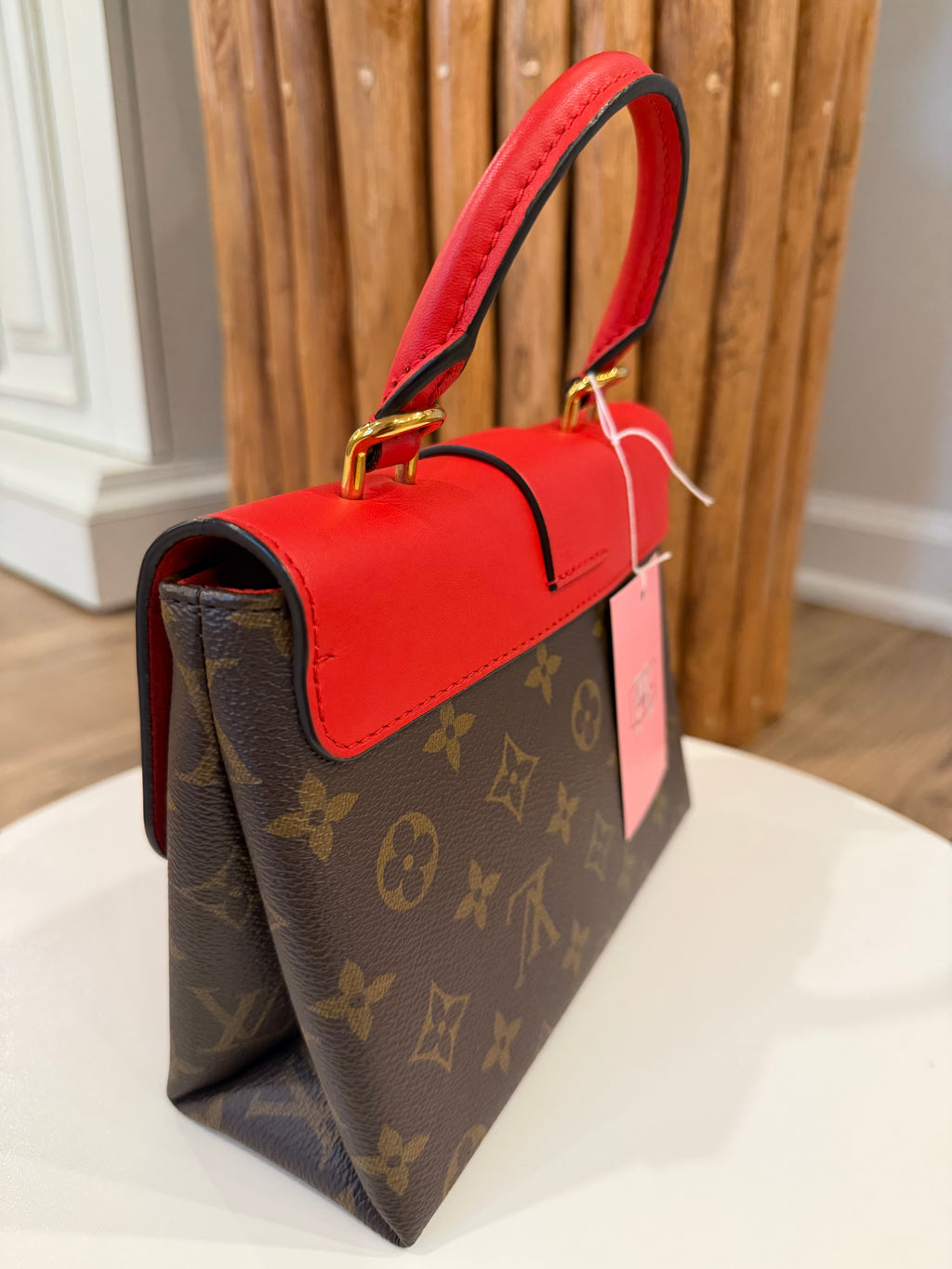 Louis Vuitton Red Locky