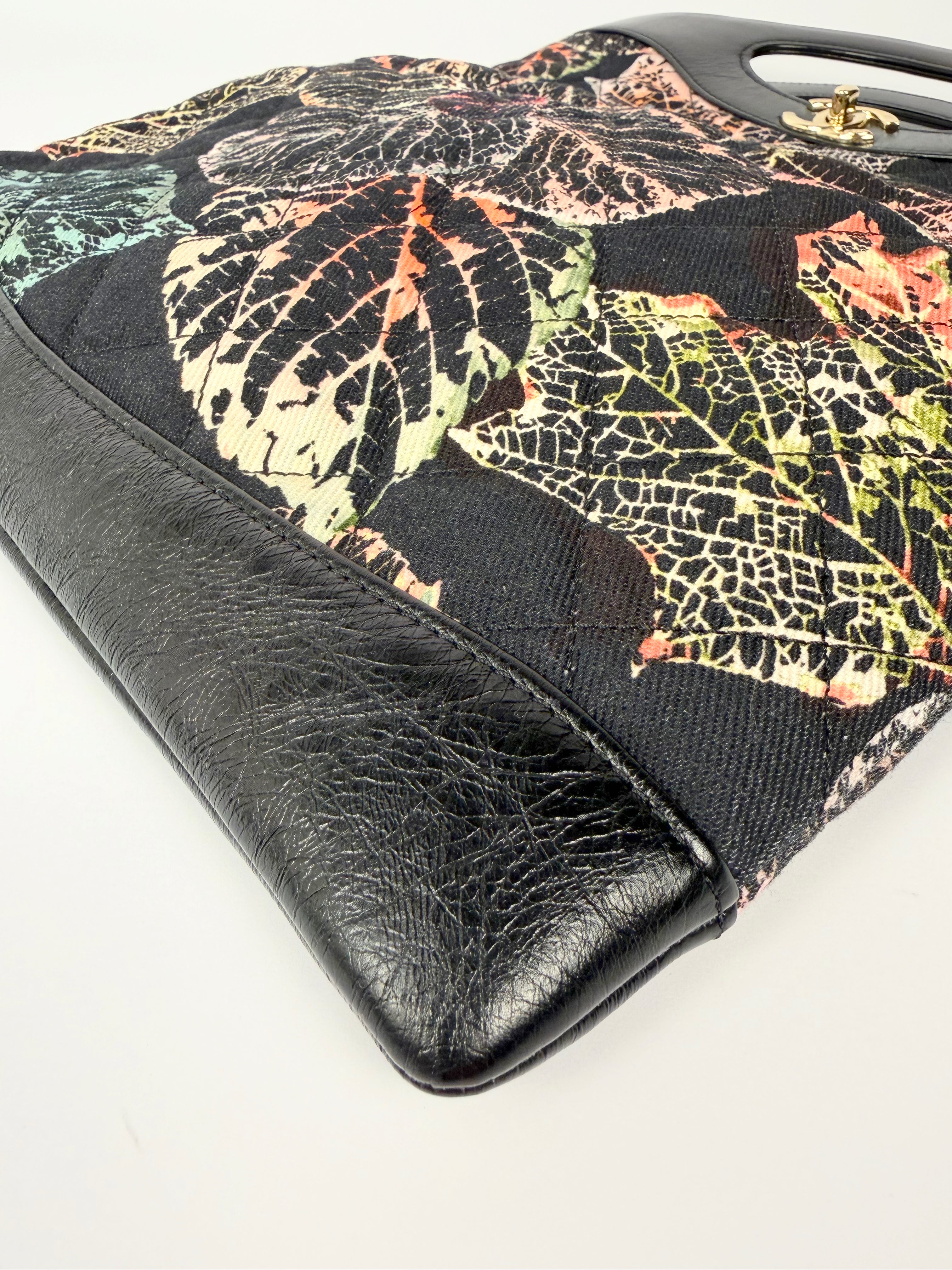 Chanel Floral Kelly Style Clutch