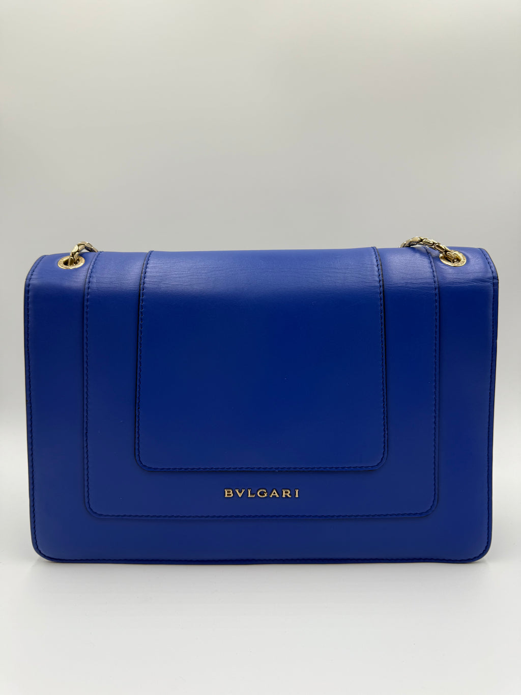 Bvlgari Blue Shoulder Bag