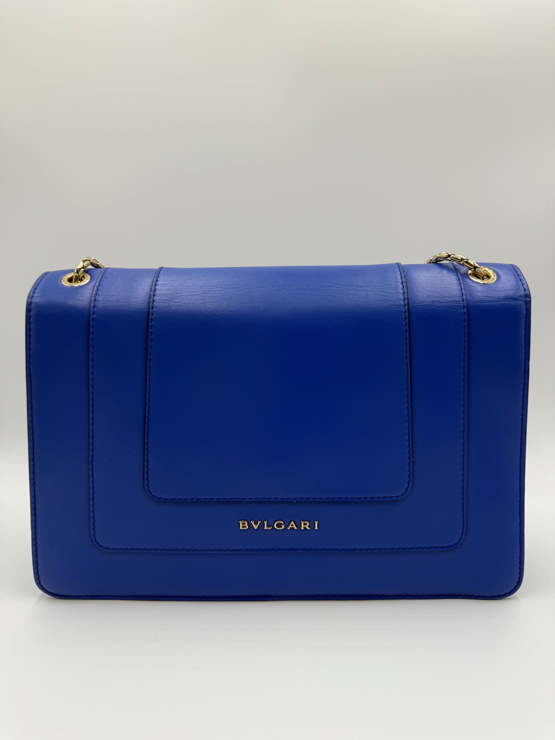 Bvlgari Blue Shoulder Bag