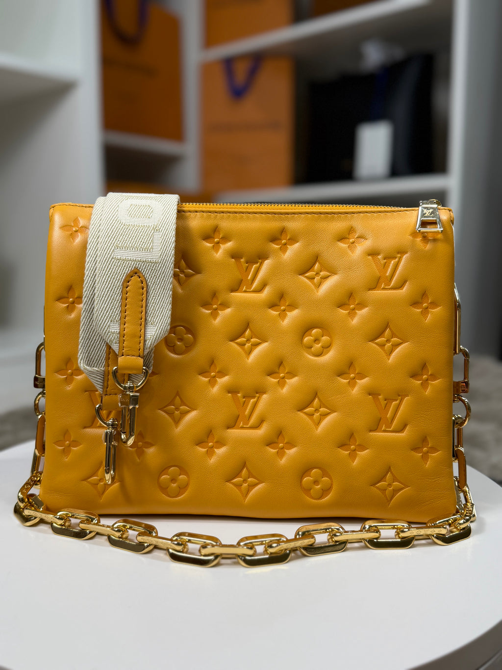 Louis Vuitton Coussin PM Marigold