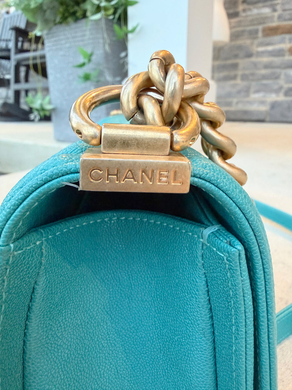 Chanel Medium Caviar Boy Bag