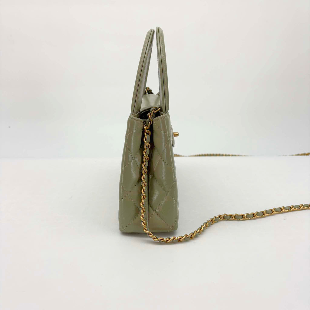 Chanel Kelly Sage Green