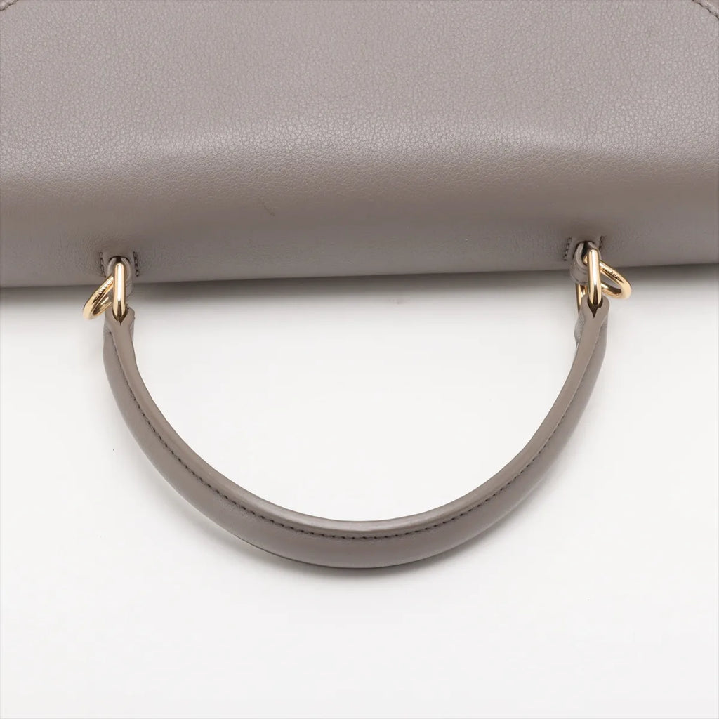 Celine Triomphe Medium Nino Handbag Gray
