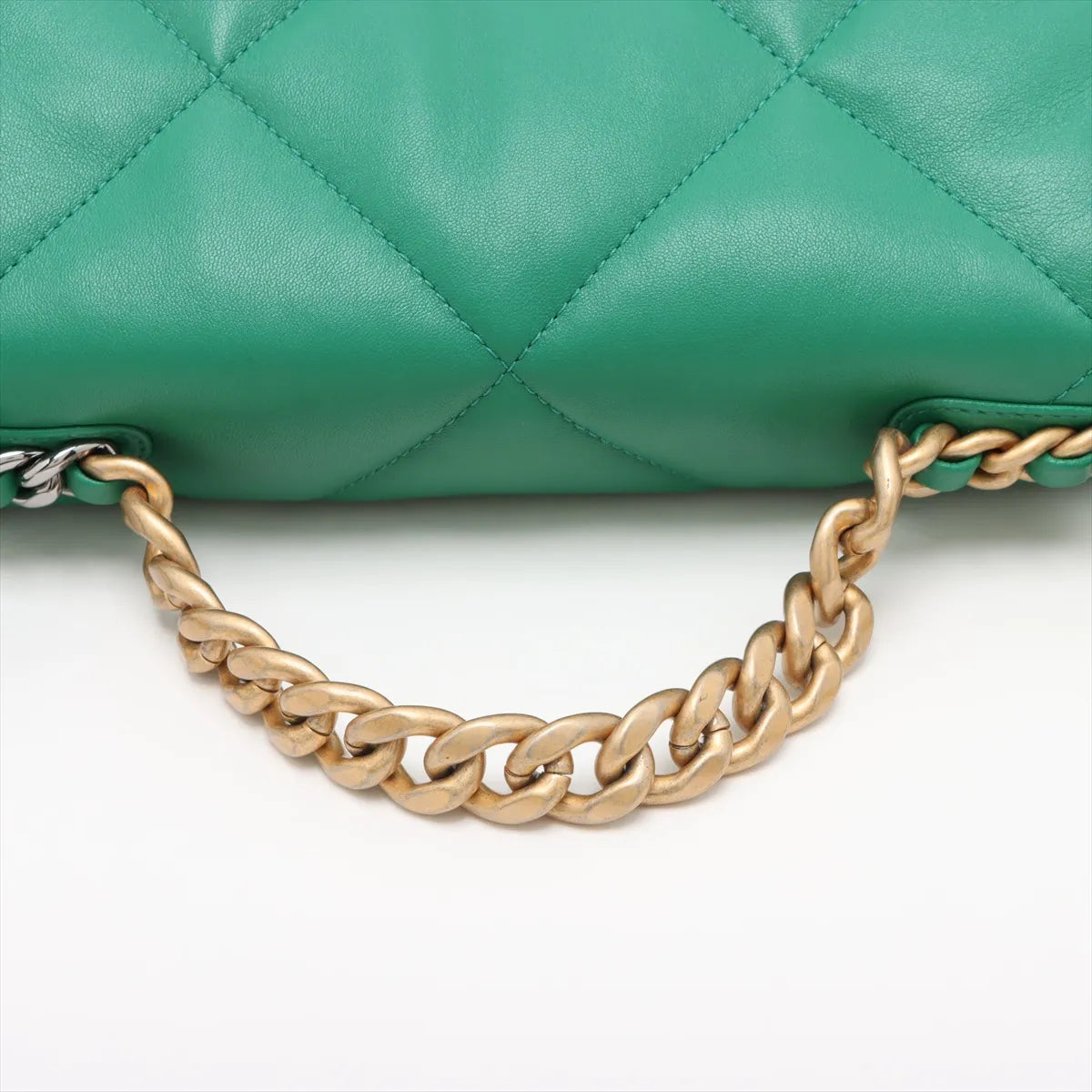 Chanel 19 Green Crossbody