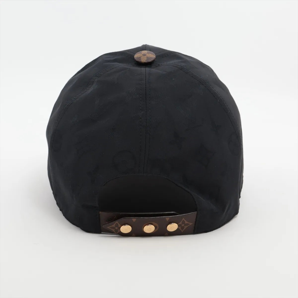 Louis Vuitton Cap Get Lady Cap L Polyester x silk Black