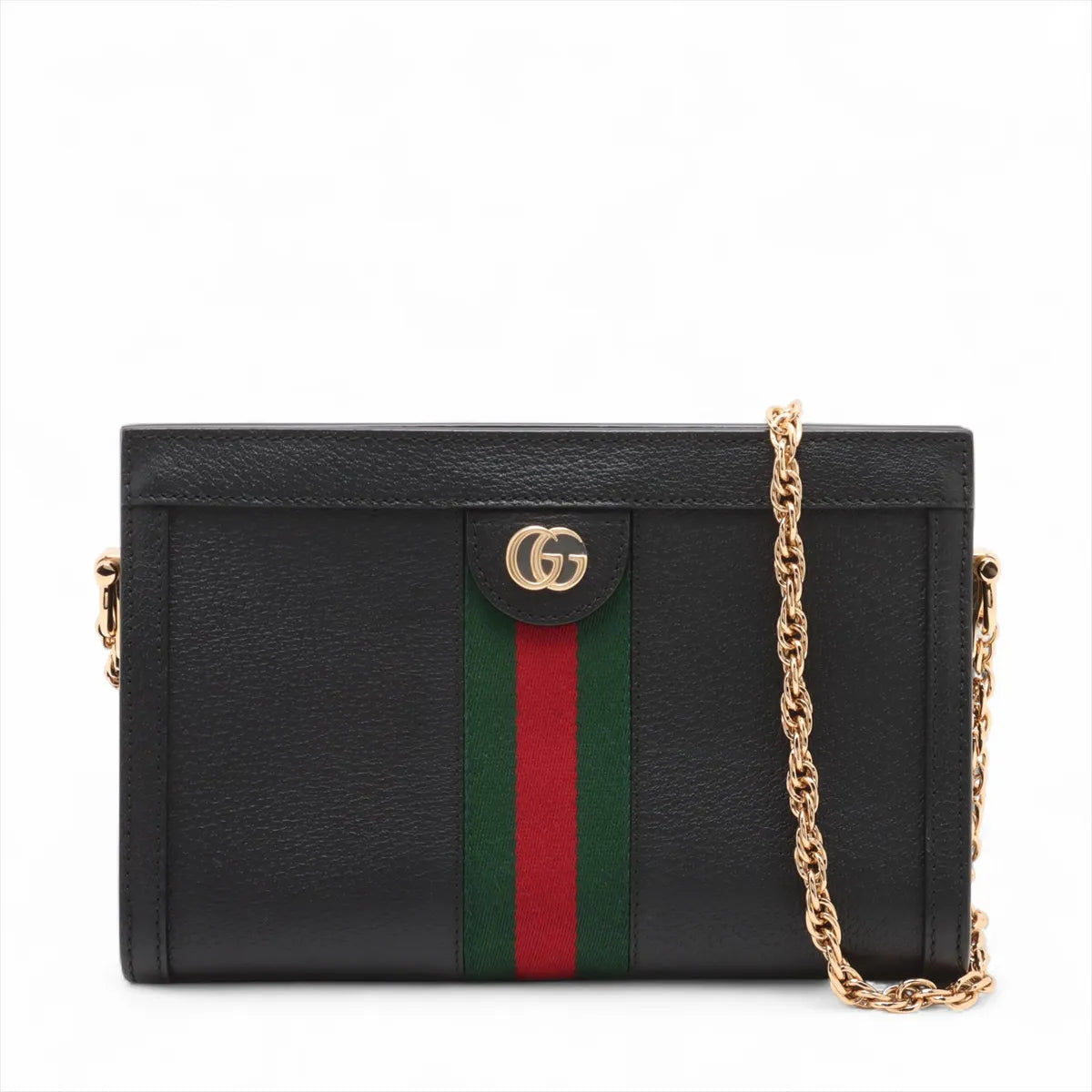 Gucci Ophidia Leather Chain Shoulder Bag