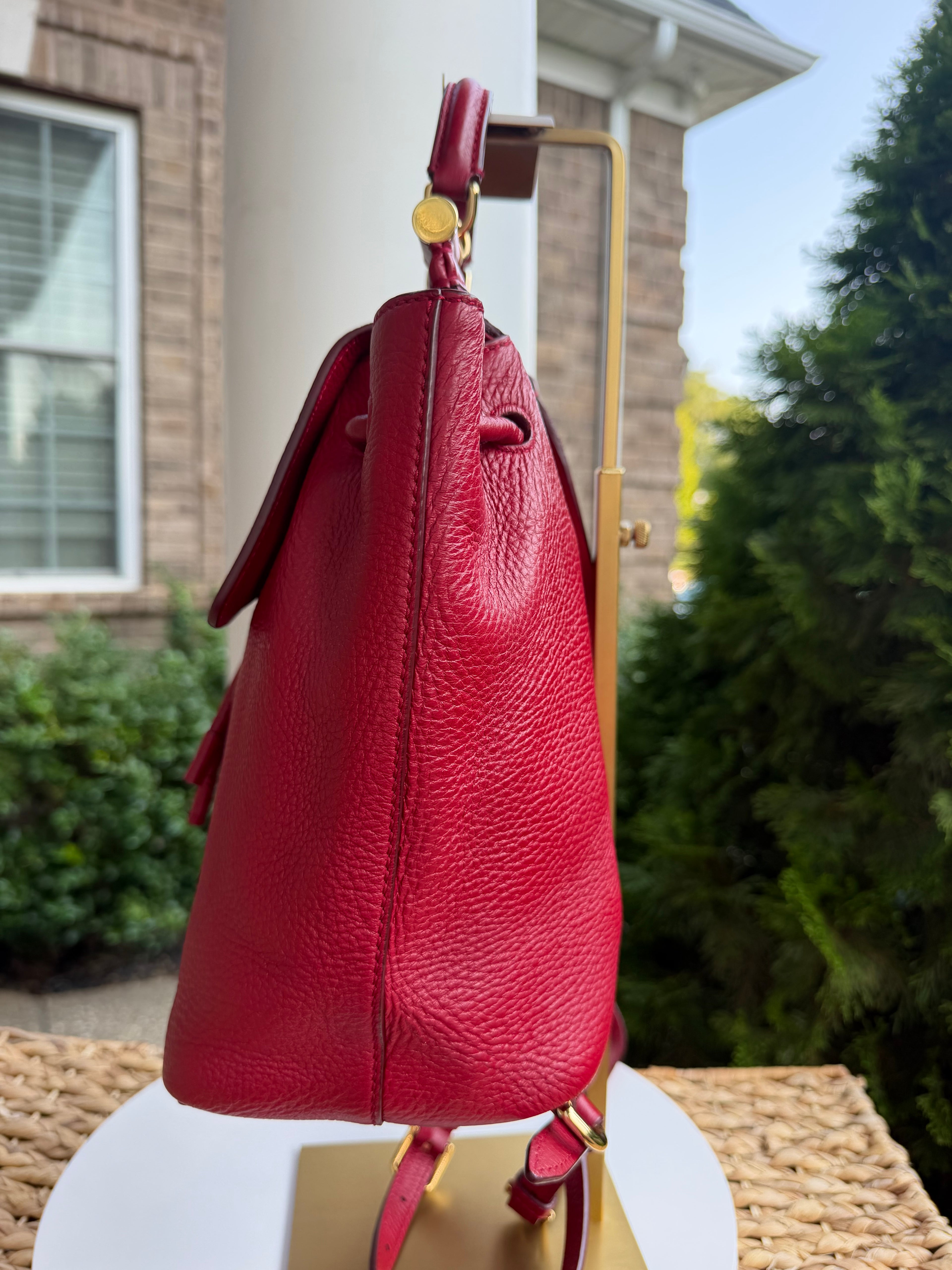 Dolce & Gabanna Red Backpack