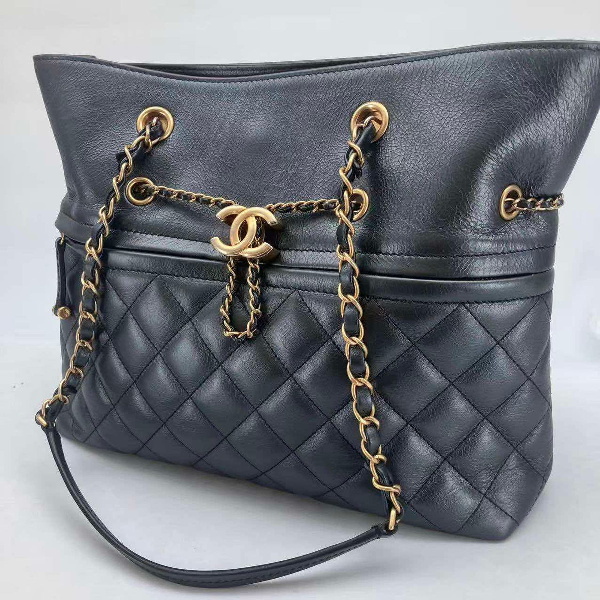 Chanel Metallic Tote