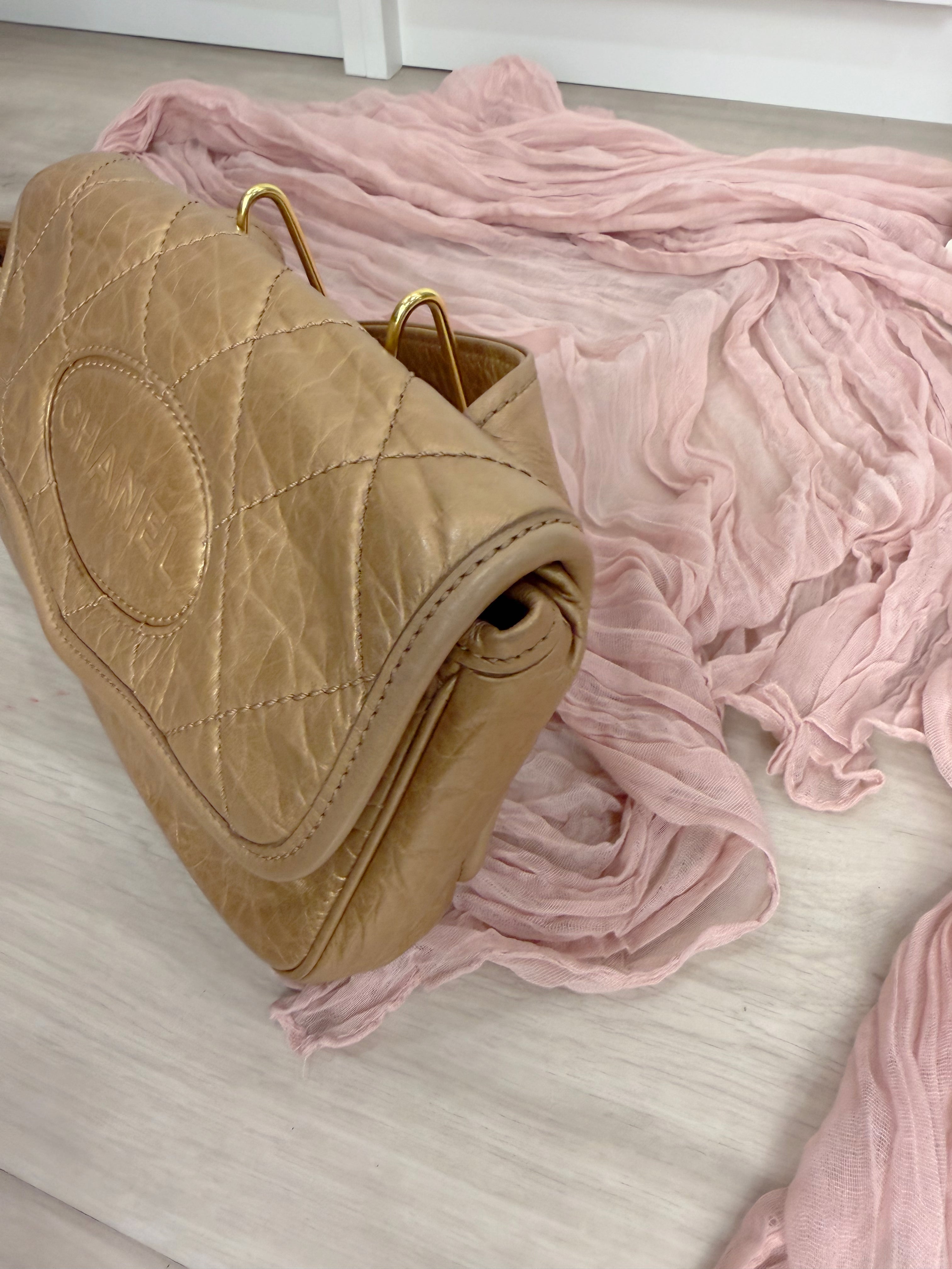 Chanel Metallic Belt Bag
