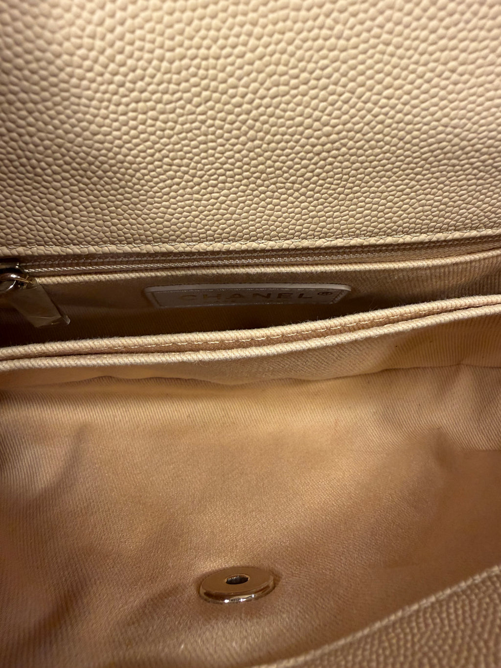 Chanel Coco Handle Beige Mini