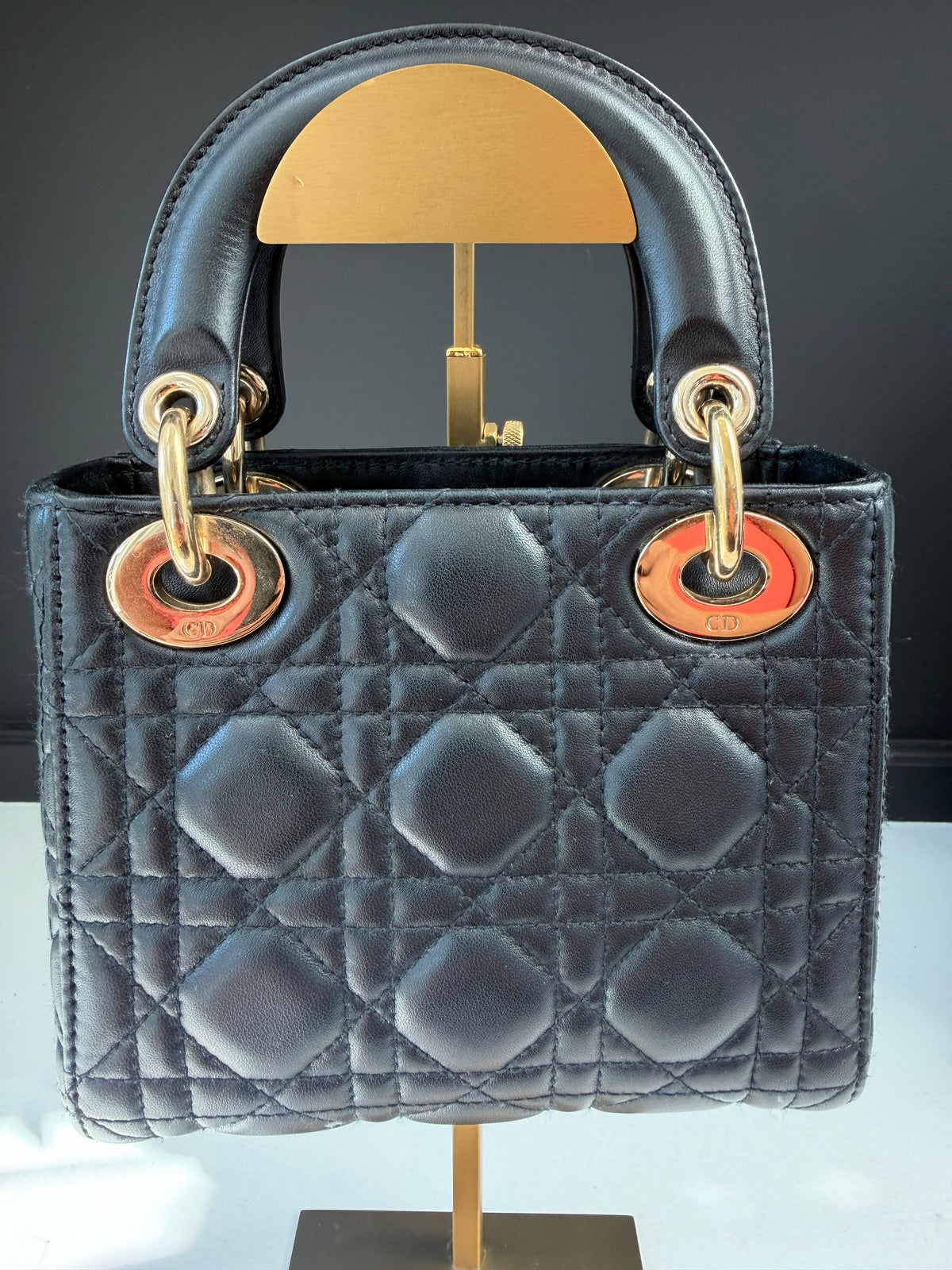Christian Dior Lady Mini Black