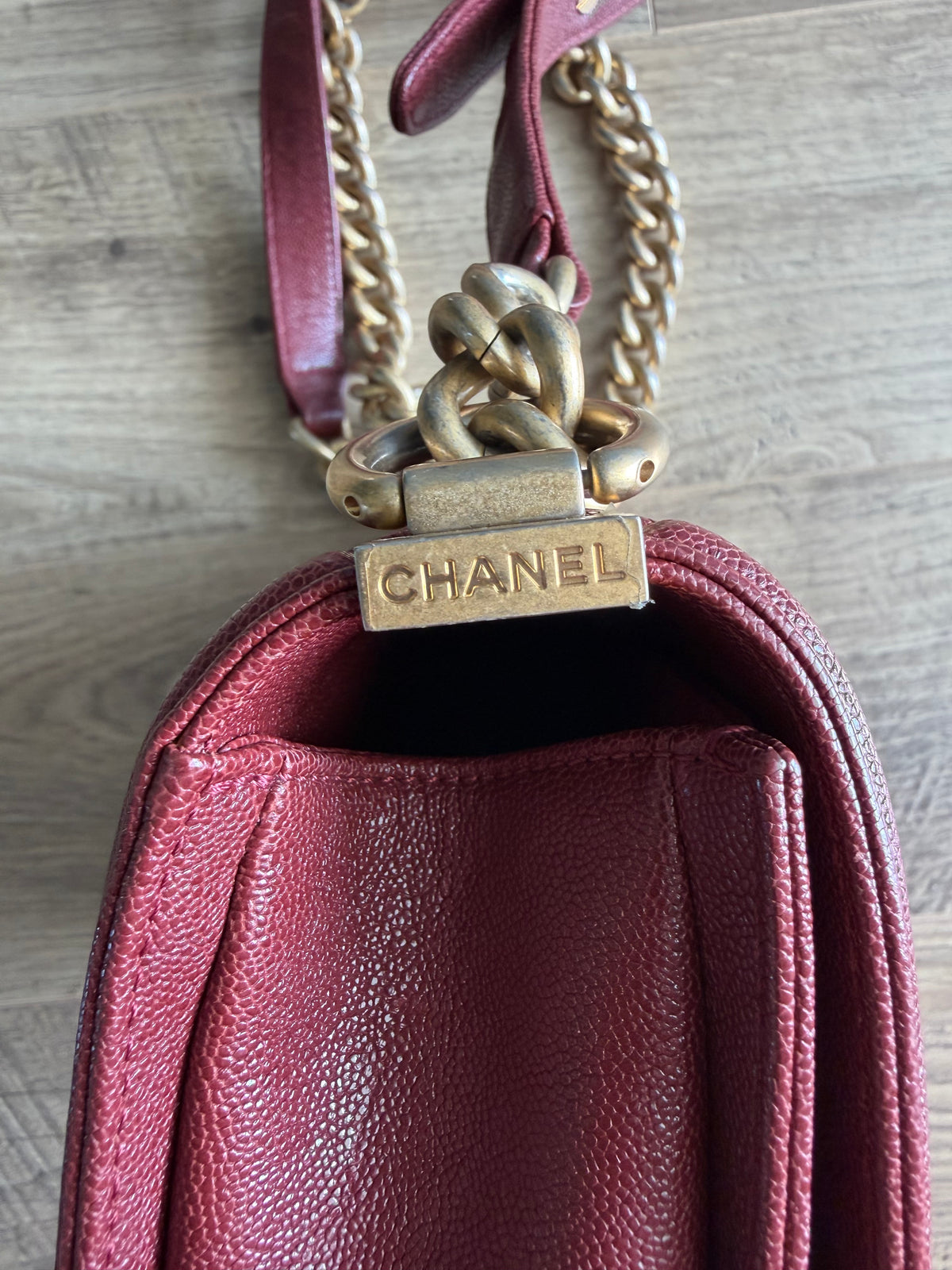 Chanel Small Caviar Boy