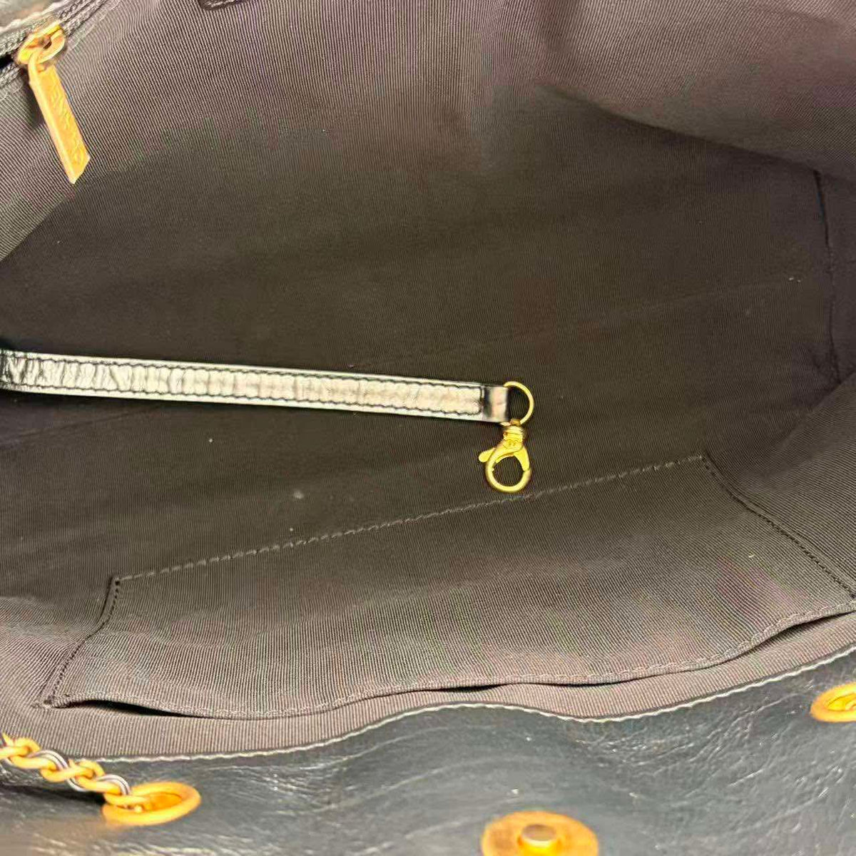 Chanel Metallic Tote