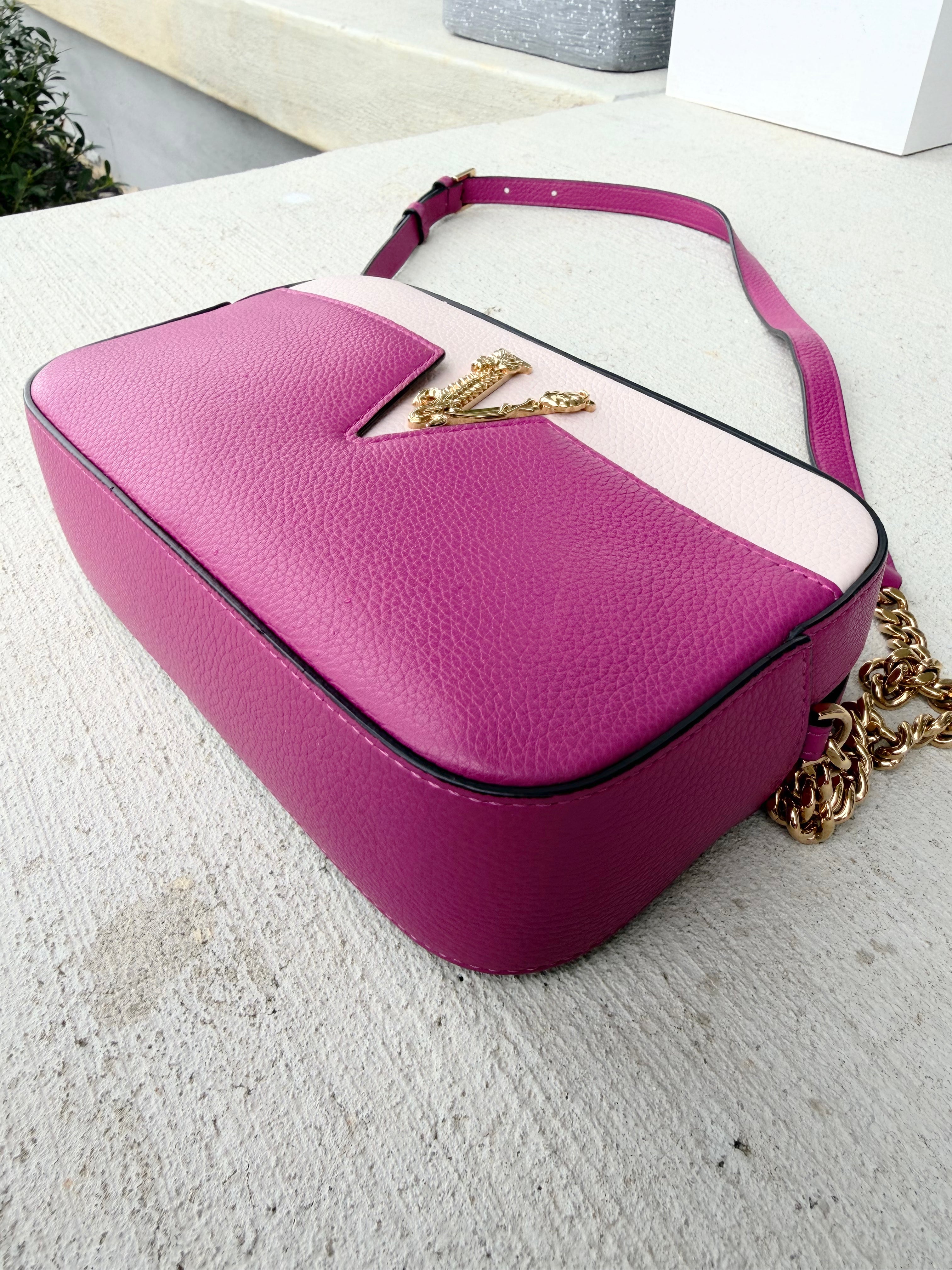 Versace Pink Camera Bag