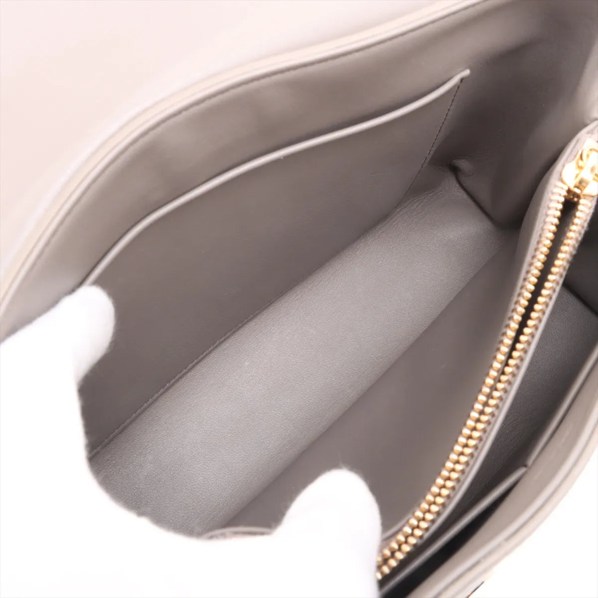 Celine Triomphe Medium Nino Handbag Gray