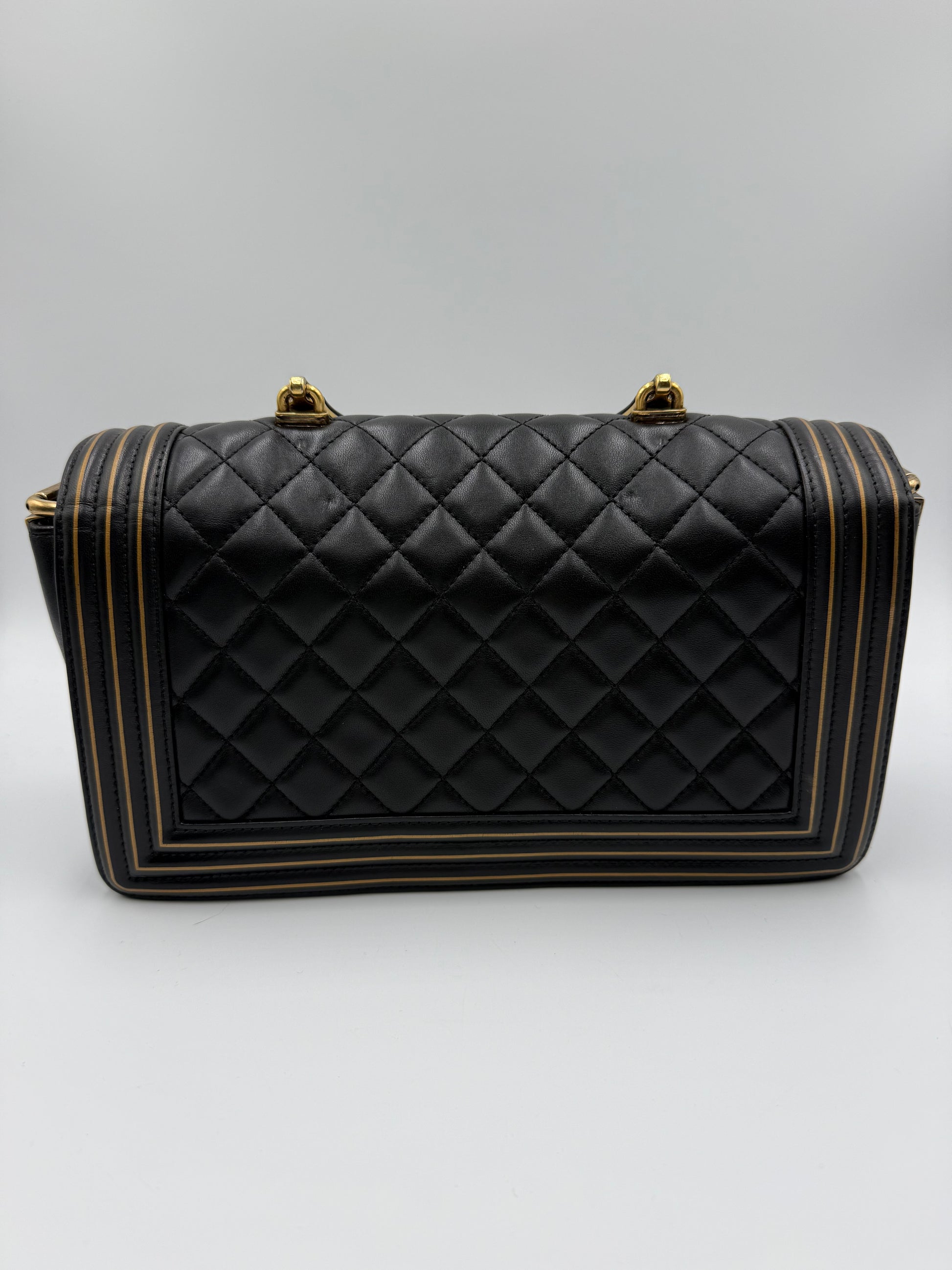 Chanel Boy Bag with Top Handle