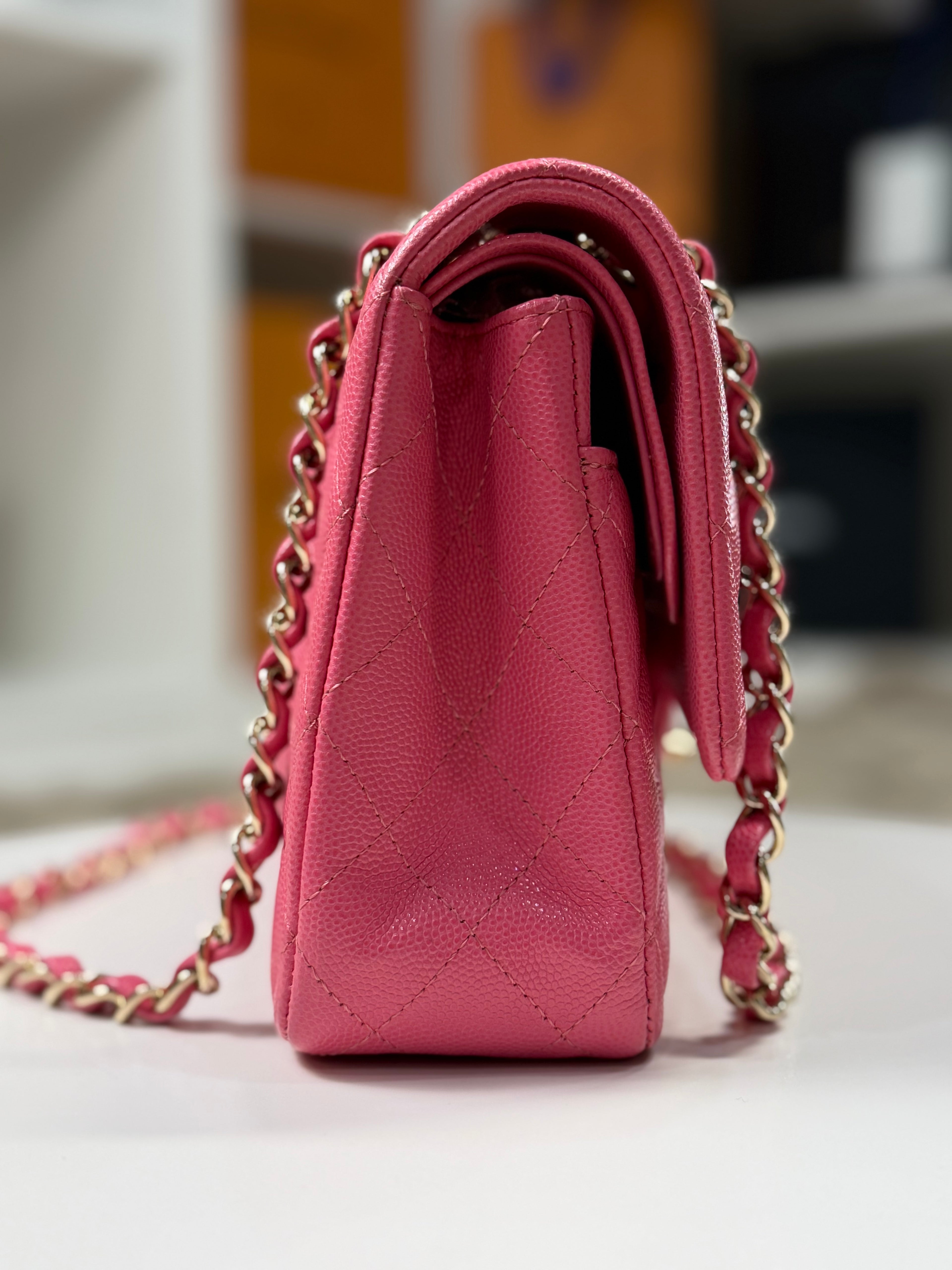 Chanel Medium Double Flap Caviar
